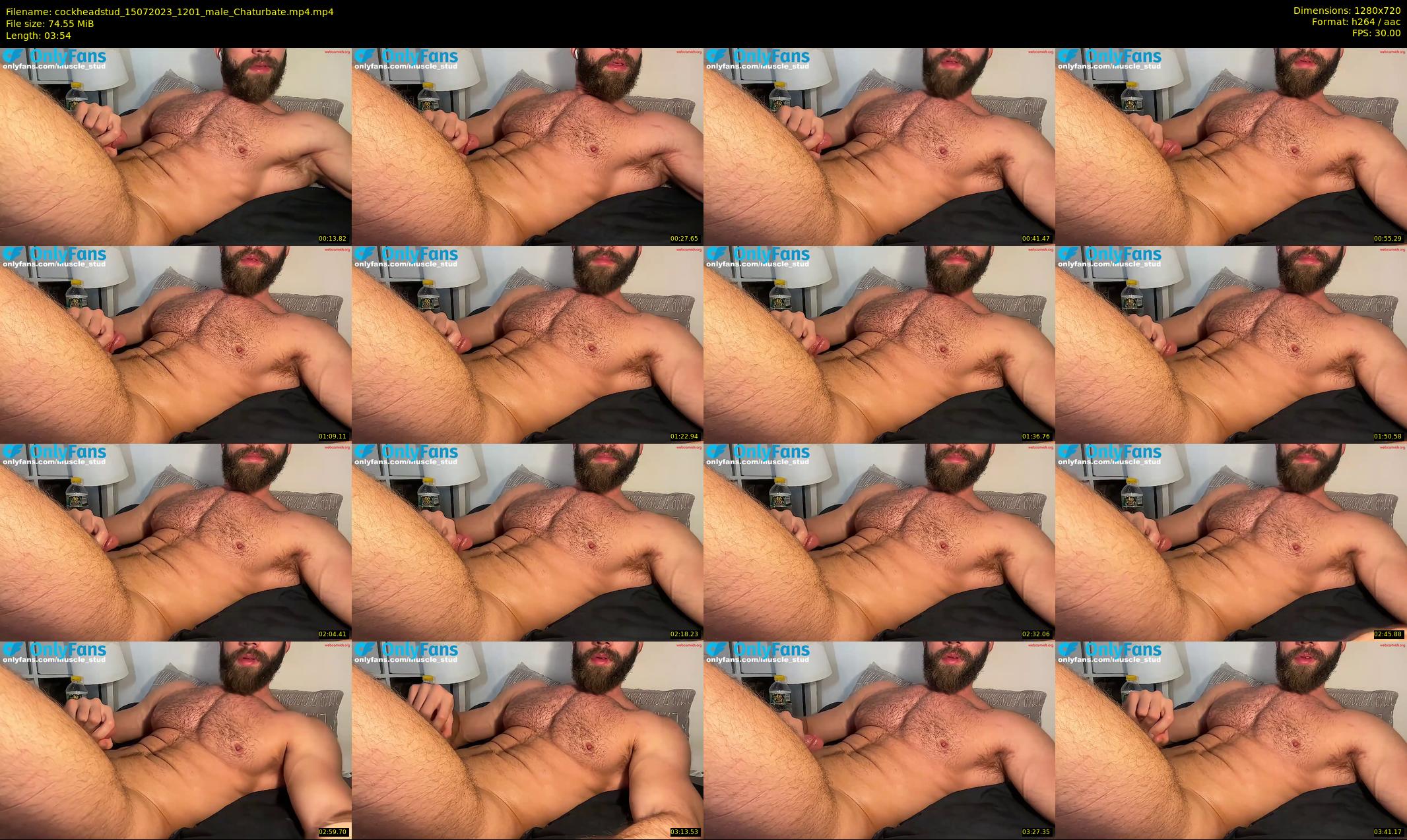 cockheadstud — 4 minute Chaturbate male cam show recording, 720p, Jul 15, 2023