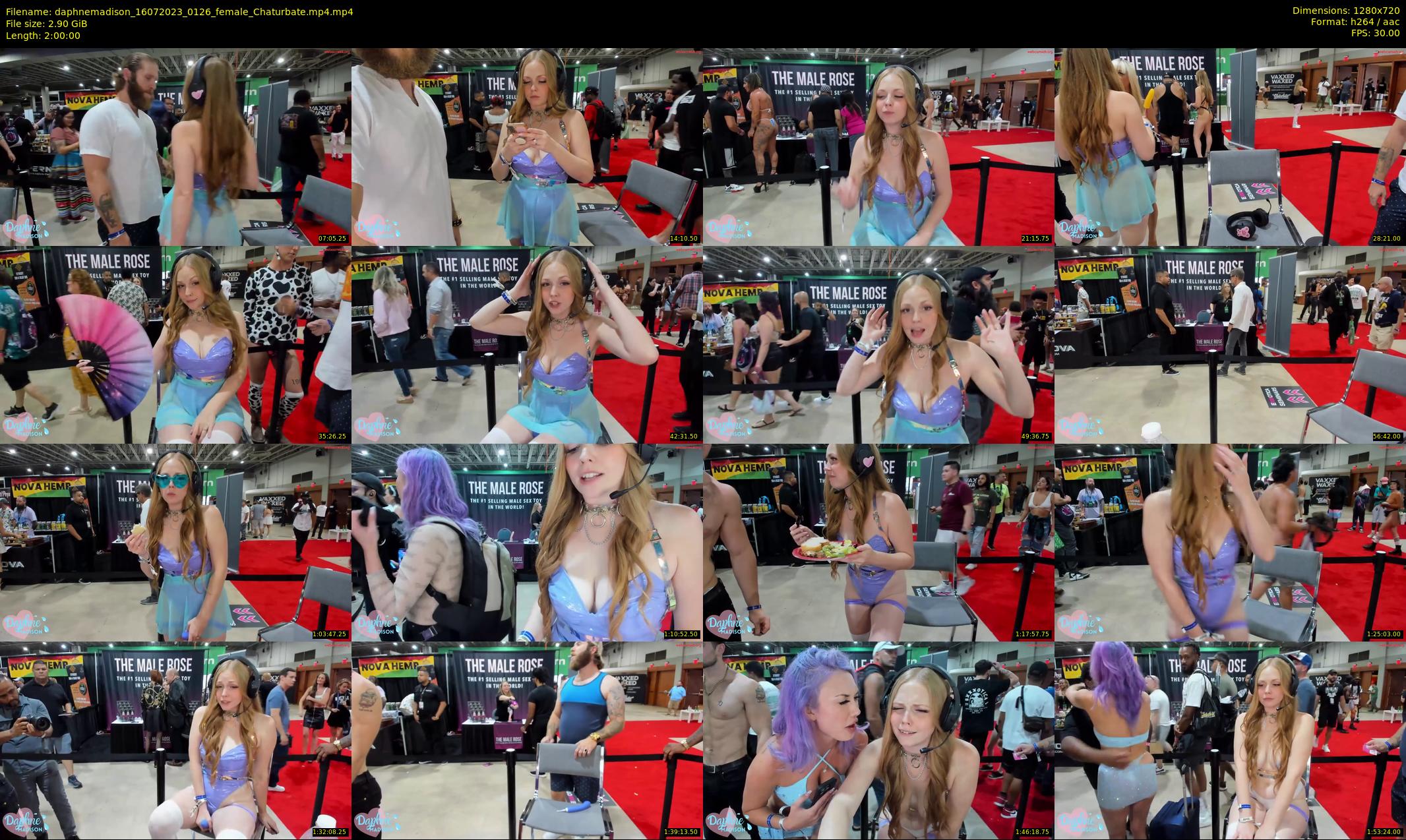 daphnemadison — 120 minute Chaturbate couple cam show recording, 720p, Jul 16, 2023