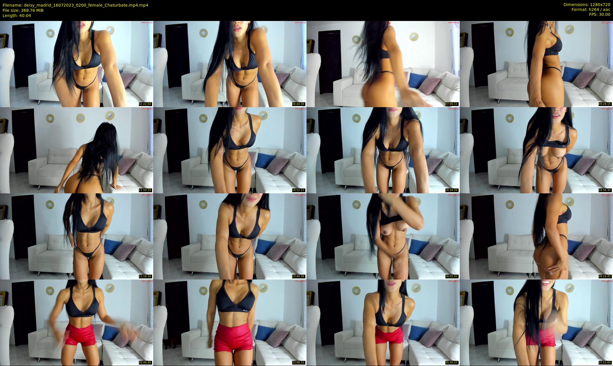 deisy_madrid — 41 minute Chaturbate female cam show recording, 720p, Jul 16, 2023