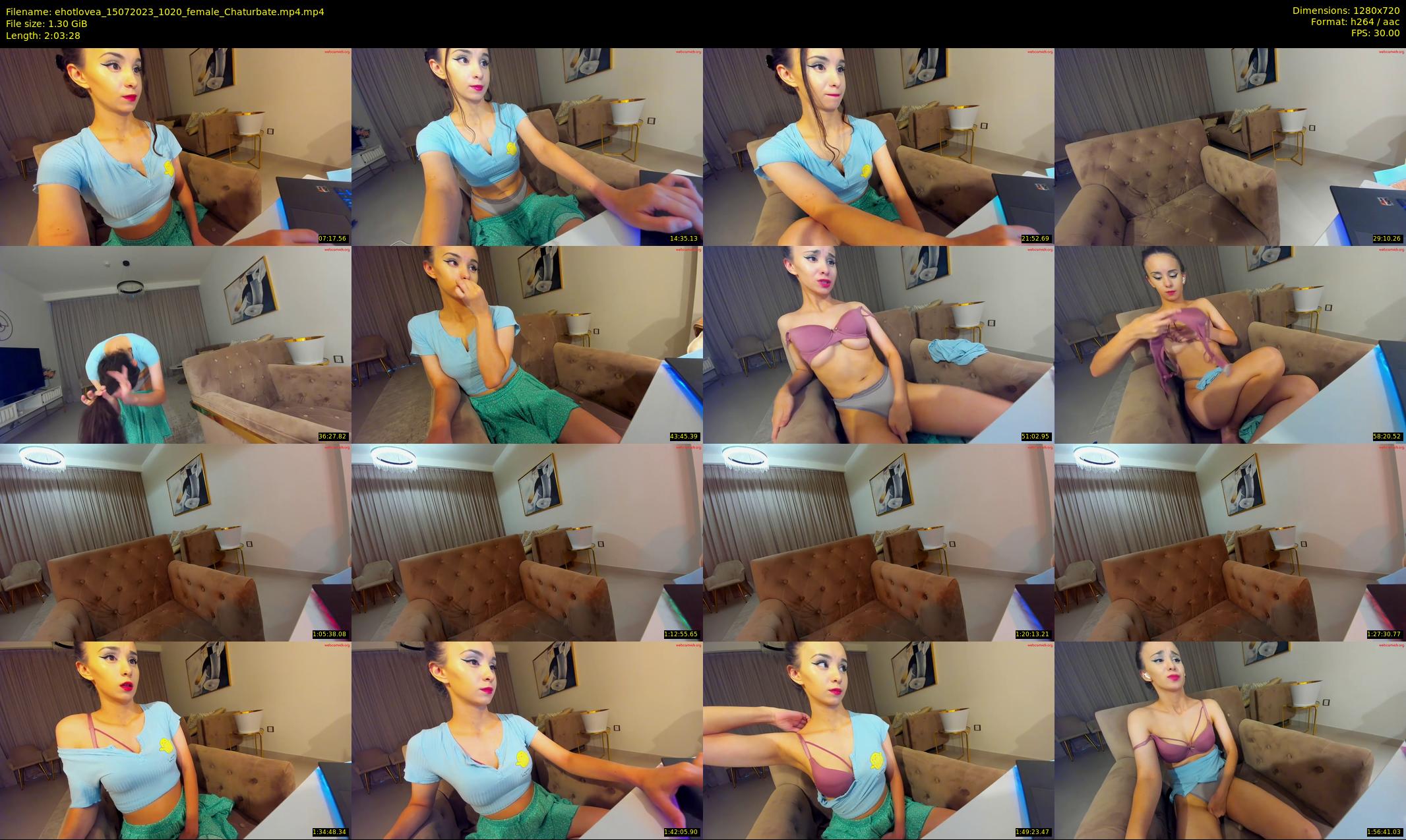 ehotlovea — 124 minute Chaturbate female cam show recording, 720p, Jul 15, 2023