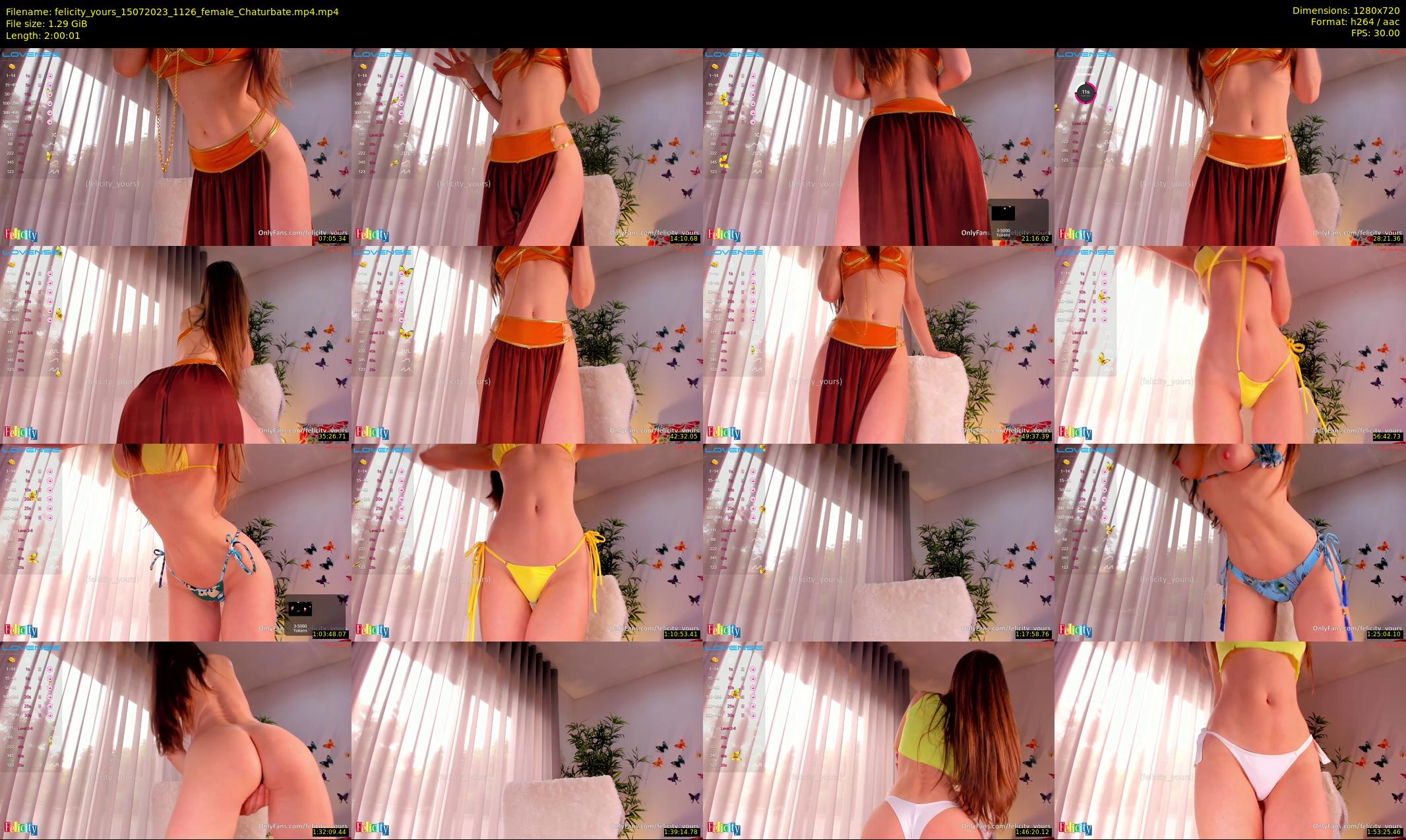 felicity_yours — 121 minute Chaturbate female cam show recording, 720p, Jul 15, 2023
