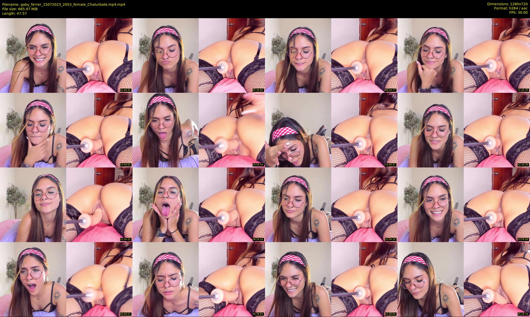 gaby_ferrer — 48 minute Chaturbate female cam show recording, 720p, Jul 15, 2023