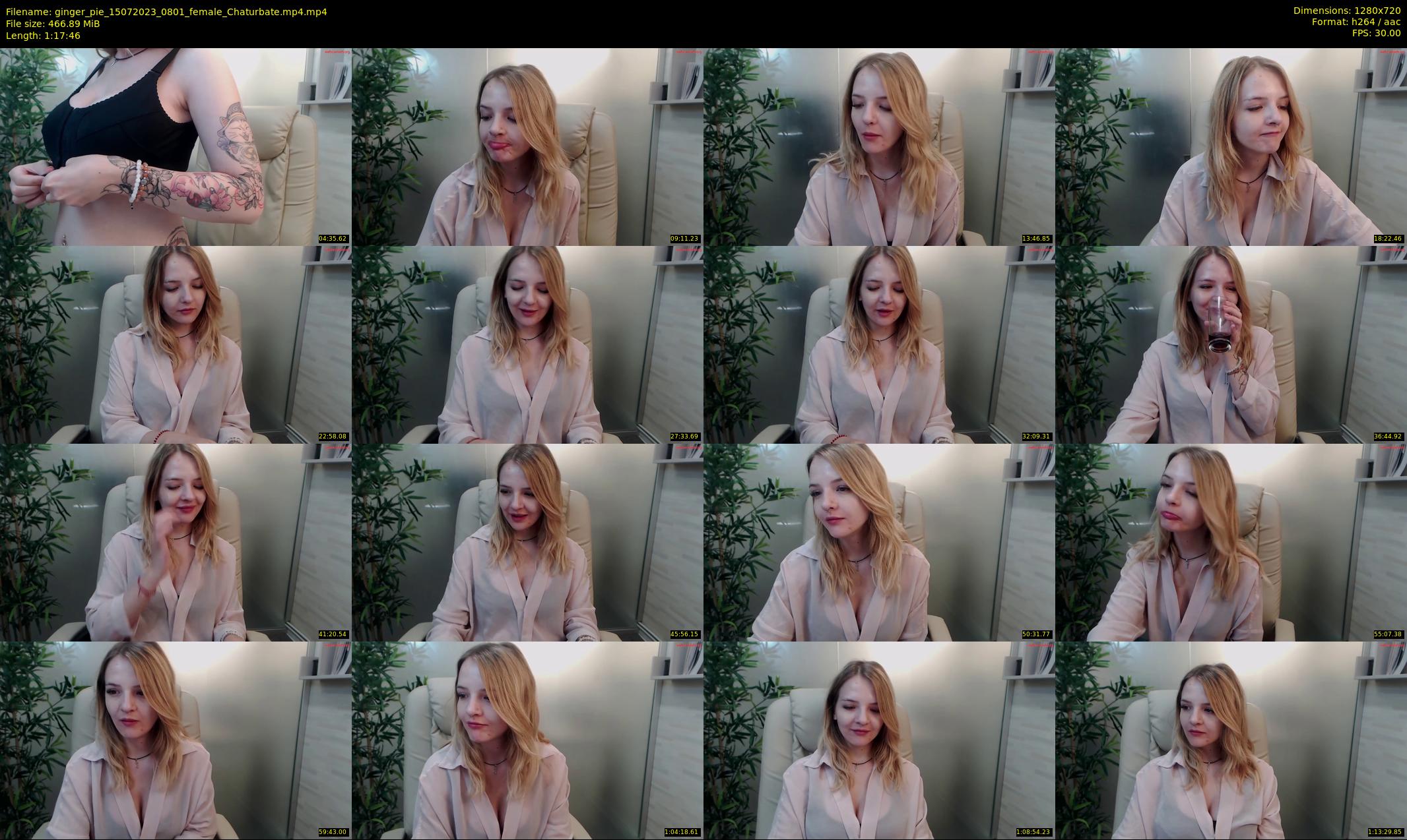 ginger_pie — 78 minute Chaturbate female cam show recording, 720p, Jul 15, 2023