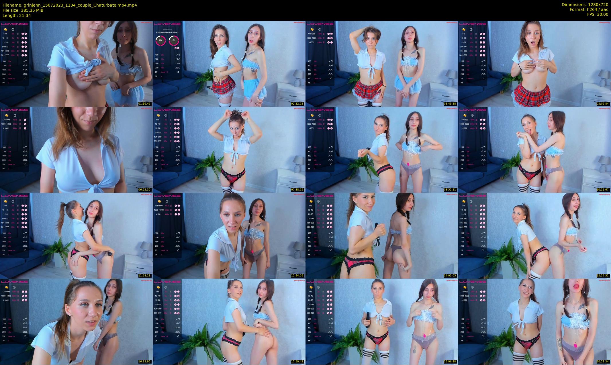 grinjenn — 22 minute Chaturbate female cam show recording, 720p, Jul 15, 2023