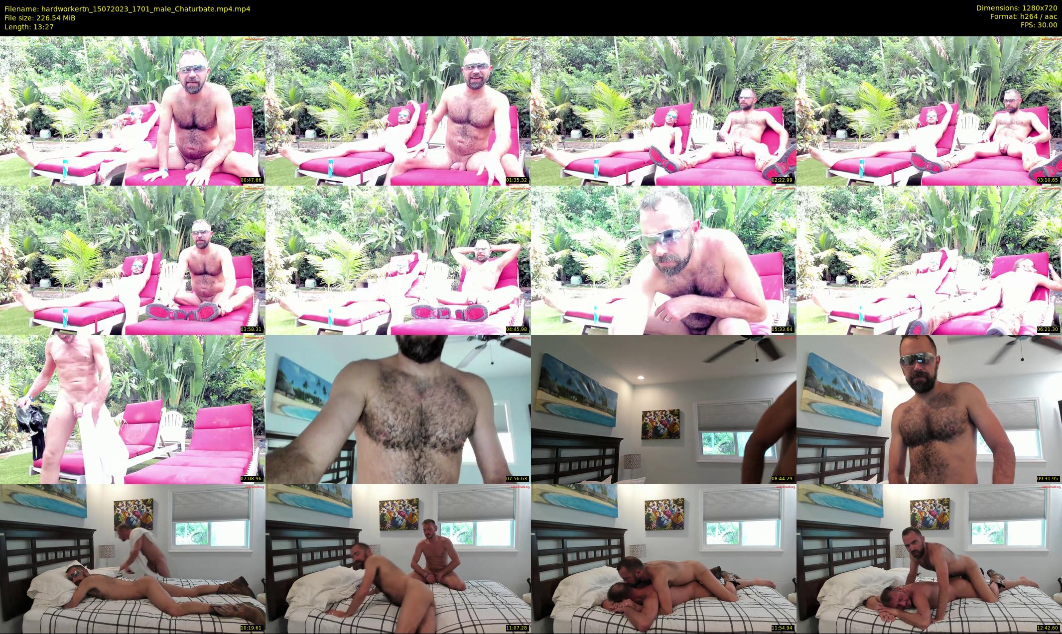 hardworkertn — 14 minute Chaturbate male cam show recording, 720p, Jul 15, 2023