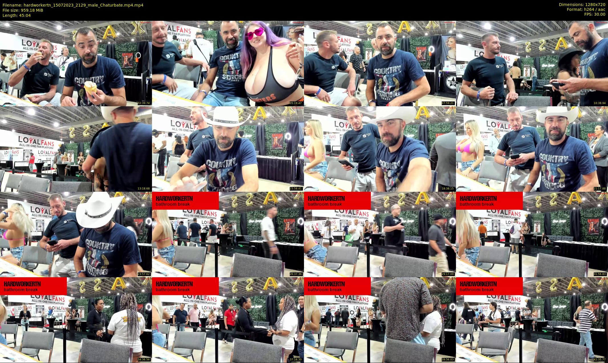 hardworkertn — 46 minute Chaturbate male cam show recording, 720p, Jul 15, 2023