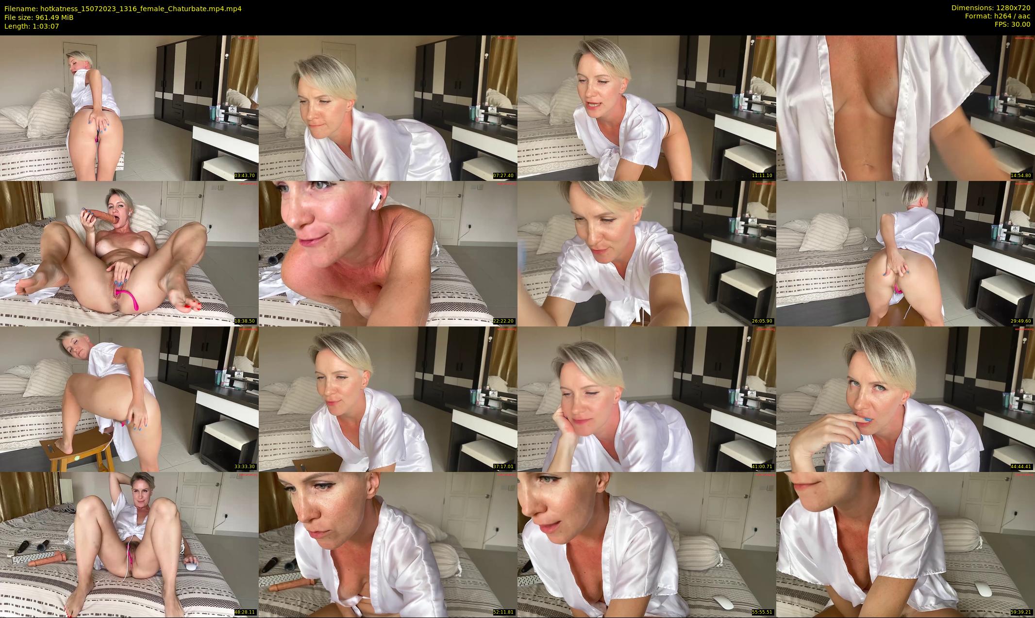 hotkatness — 64 minute Chaturbate female cam show recording, 720p, Jul 15, 2023