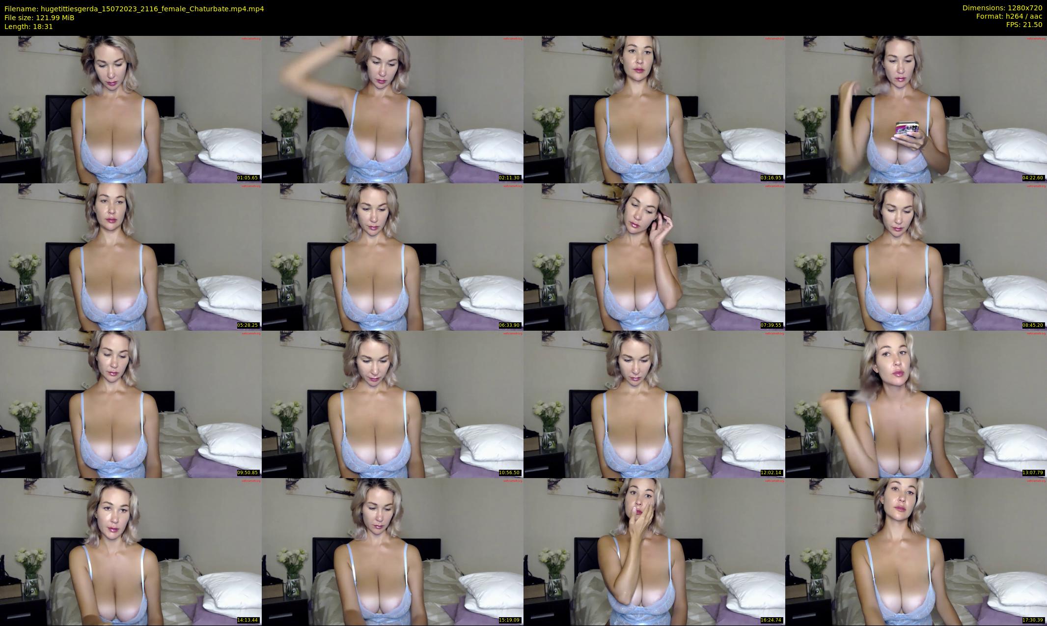 hugetittiesgerda — 19 minute Chaturbate female cam show recording, 720p, Jul 15, 2023