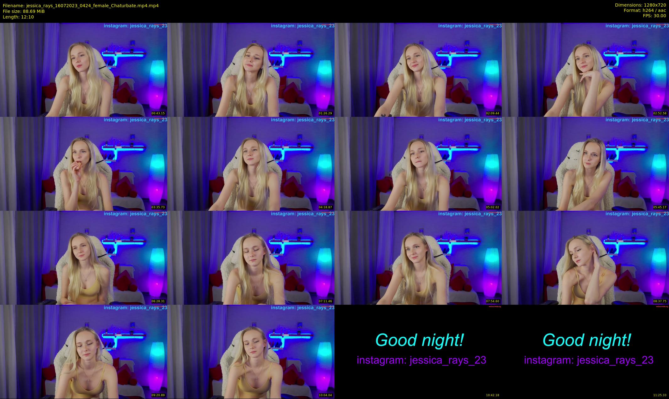jessica_rays — 13 minute Chaturbate couple cam show recording, 720p, Jul 16, 2023