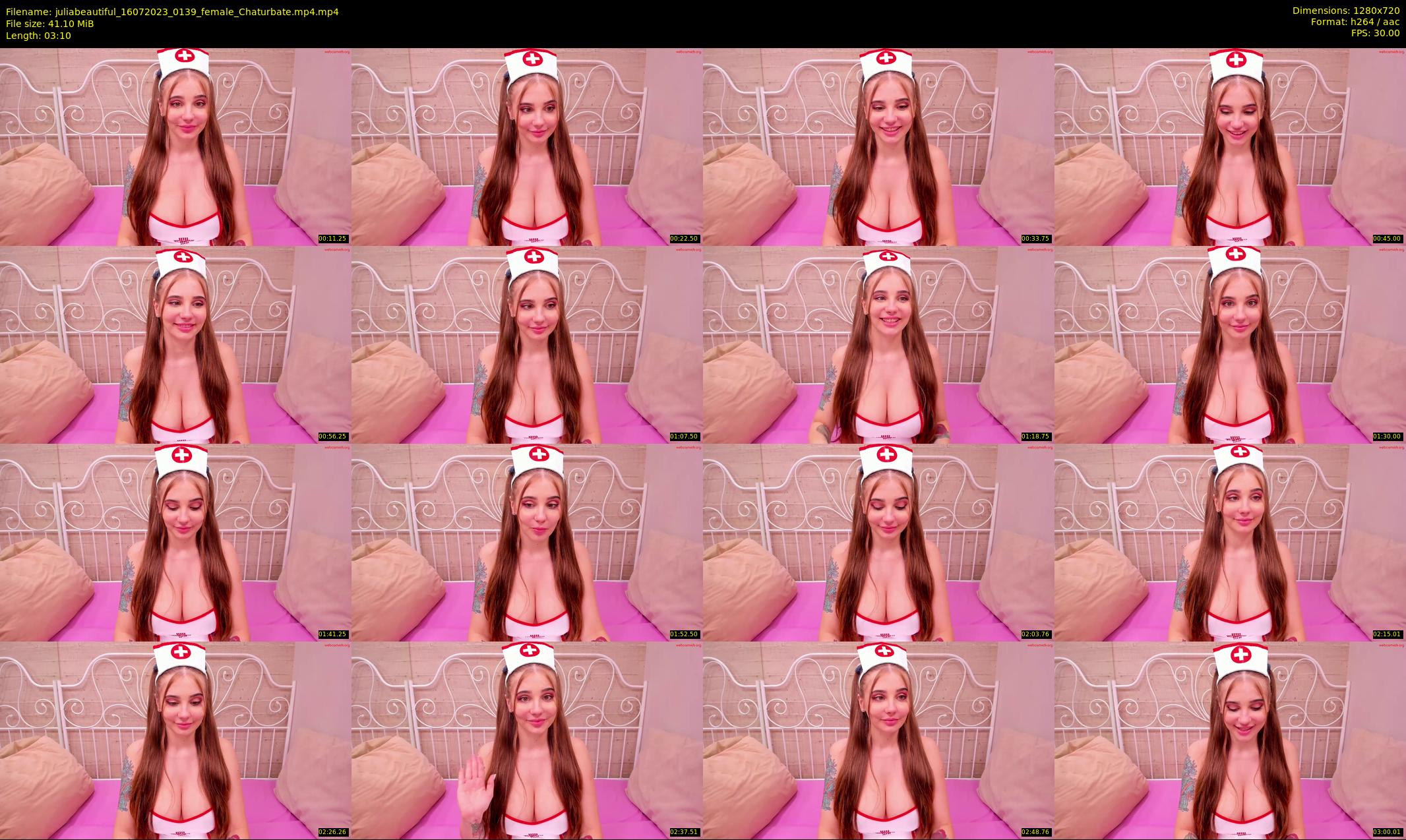 juliabeautiful — 4 minute Chaturbate female cam show recording, 720p, Jul 16, 2023
