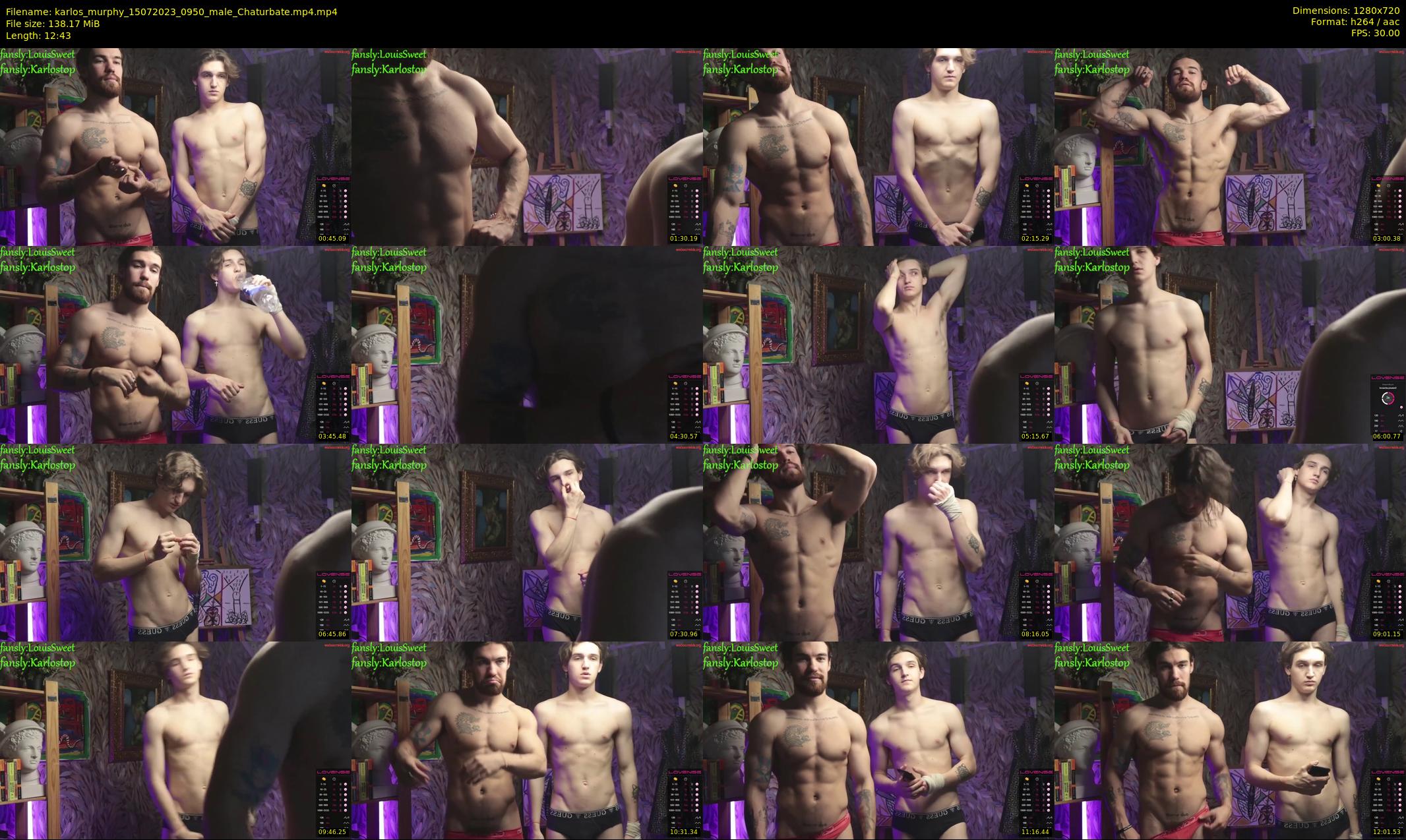 karlos_murphy — 13 minute Chaturbate male cam show recording, 720p, Jul 15, 2023