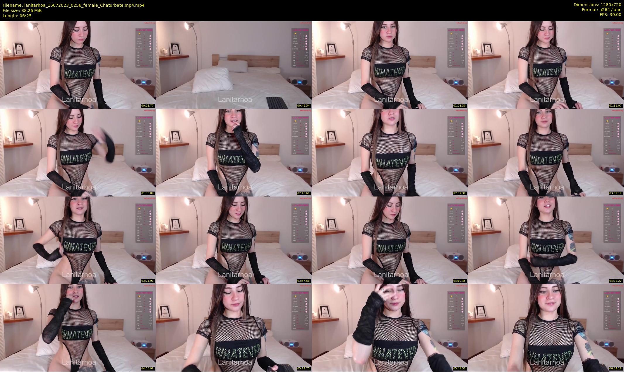 lanitarhoa — 7 minute Chaturbate female cam show recording, 720p, Jul 16, 2023