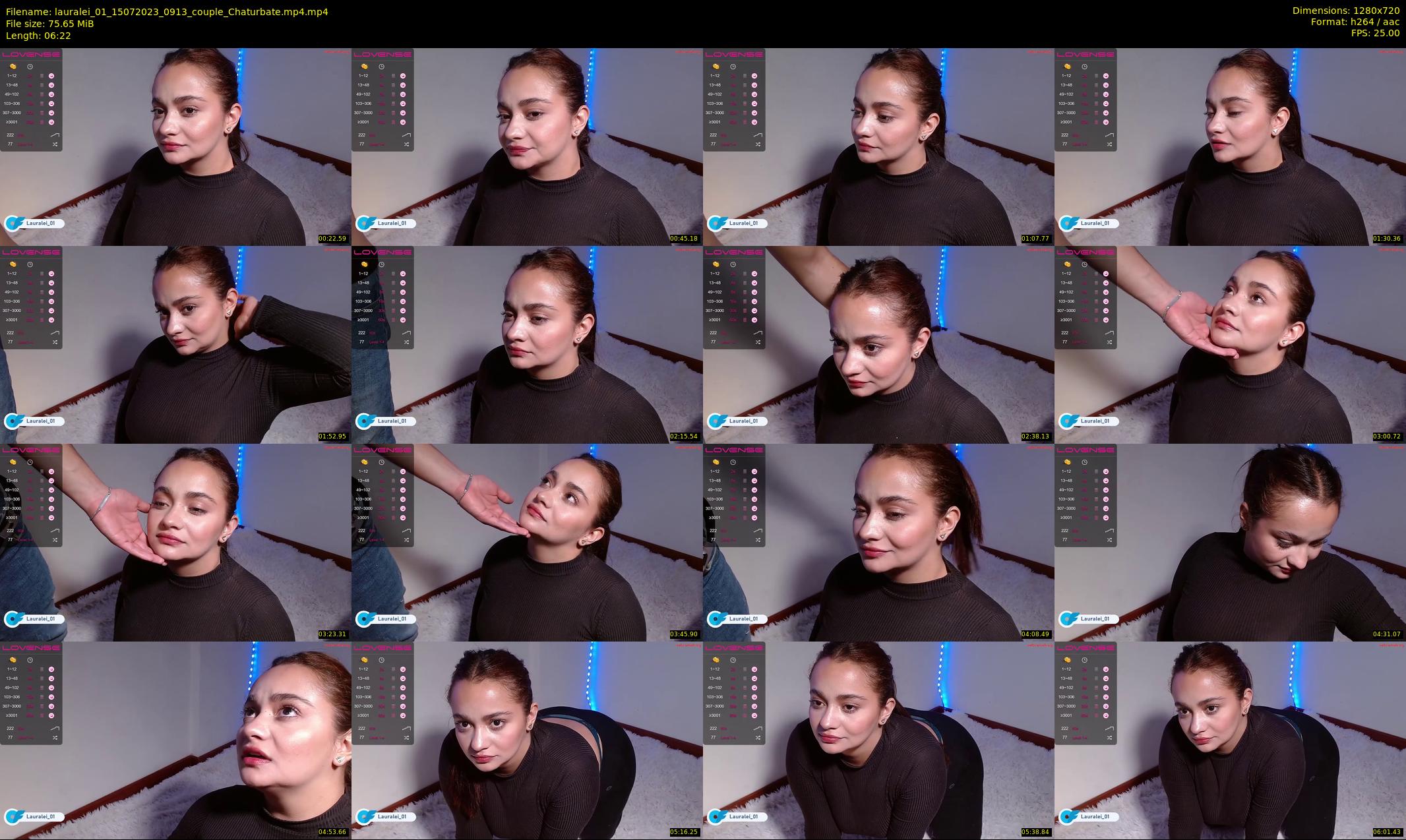 lauralei_01 — 7 minute Chaturbate couple cam show recording, 720p, Jul 15, 2023
