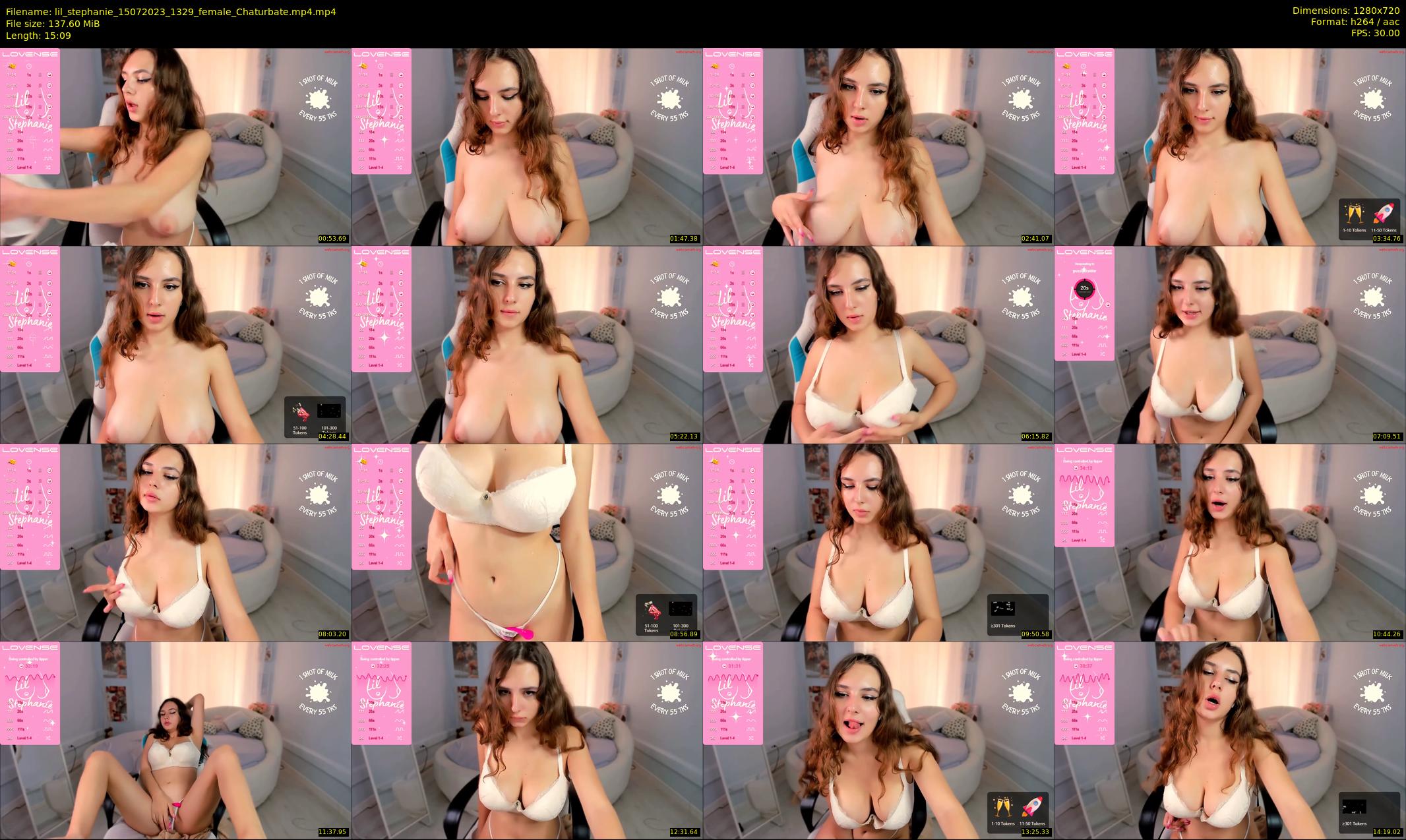 lil_stephanie — 16 minute Chaturbate female cam show recording, 720p, Jul 15, 2023
