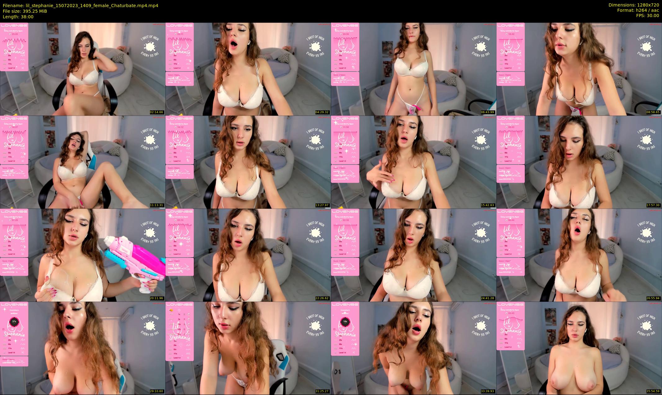 lil_stephanie — 38 minute Chaturbate female cam show recording, 720p, Jul 15, 2023