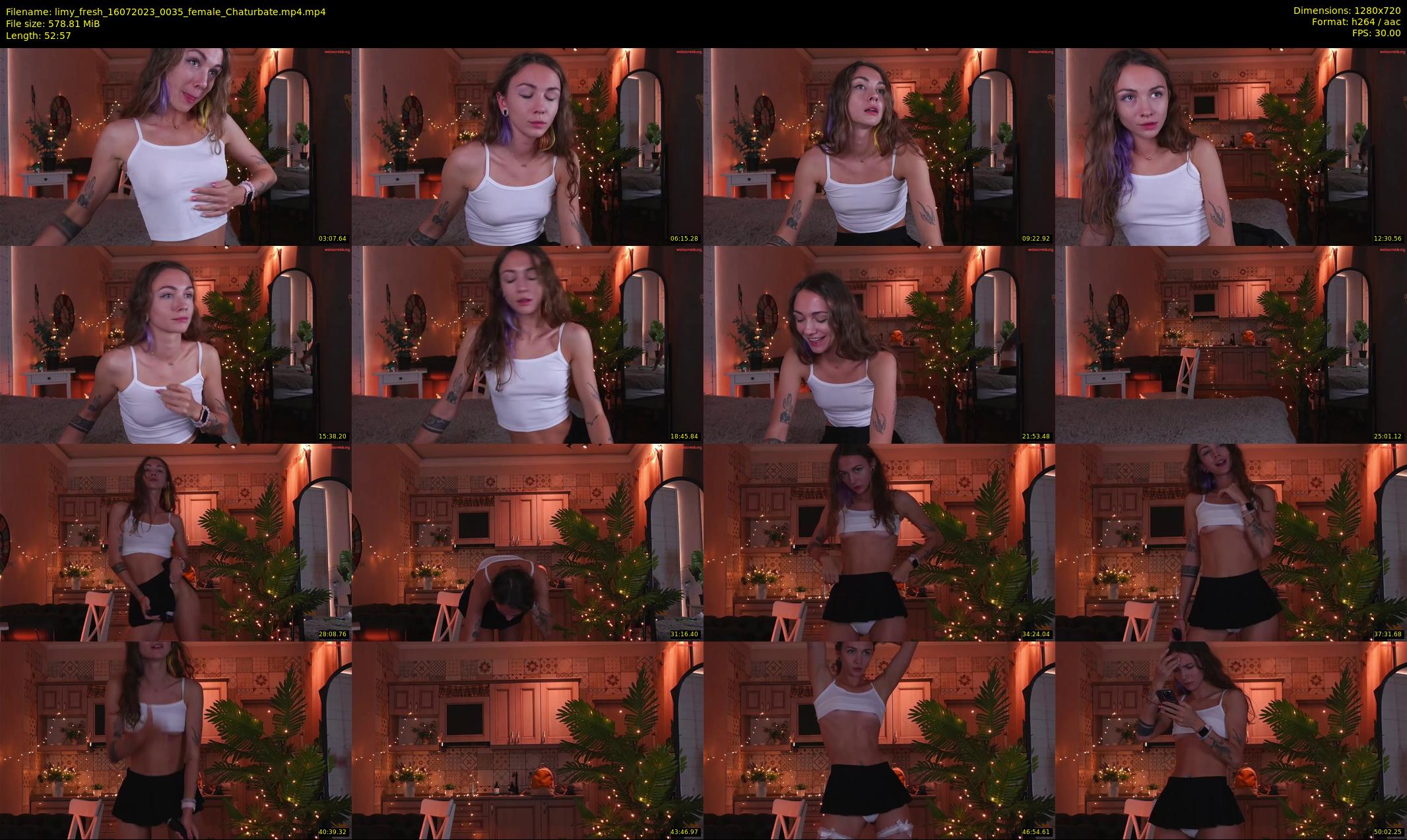 limy_fresh — 53 minute Chaturbate female cam show recording, 720p, Jul 16, 2023