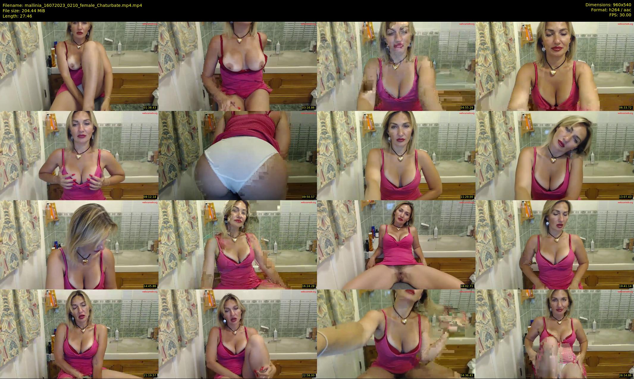 mallinia — 28 minute Chaturbate female cam show recording, 480p, Jul 16, 2023