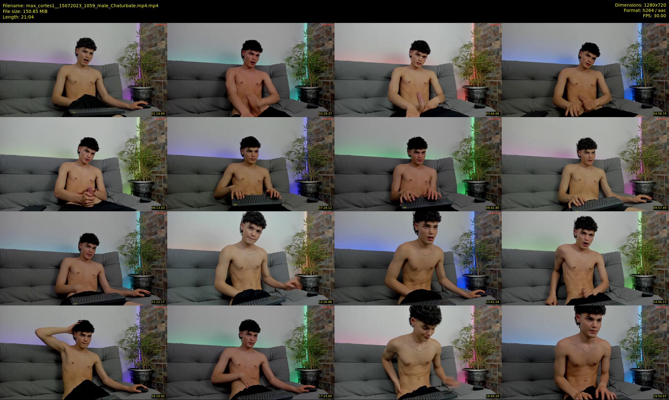 max_cortes1_ — 22 minute Chaturbate male cam show recording, 720p, Jul 15, 2023