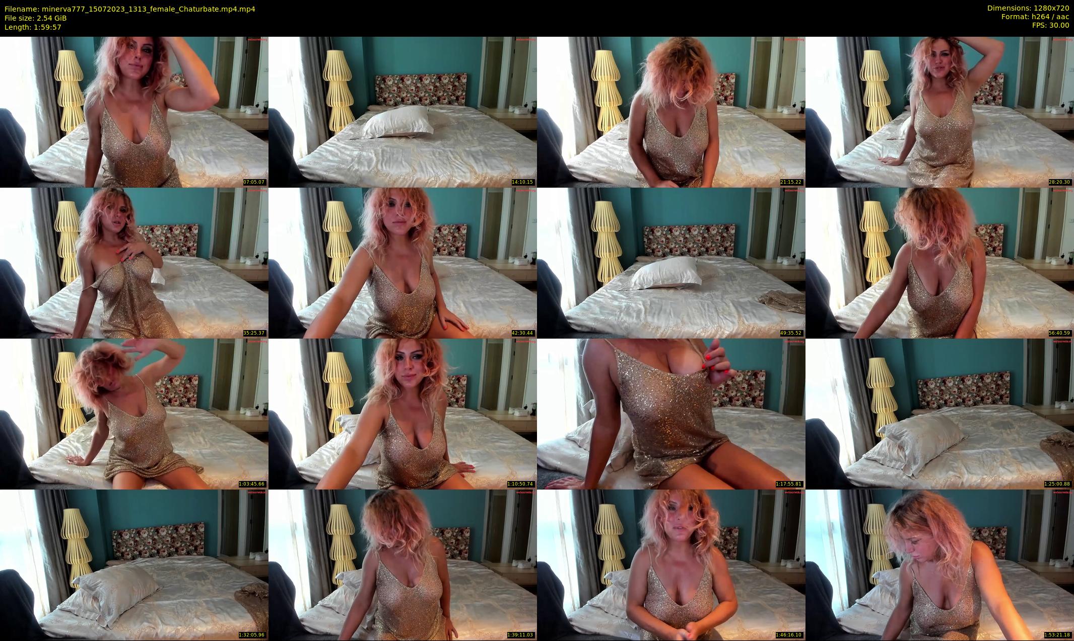 minerva777 — 120 minute Chaturbate female cam show recording, 720p, Jul 15, 2023