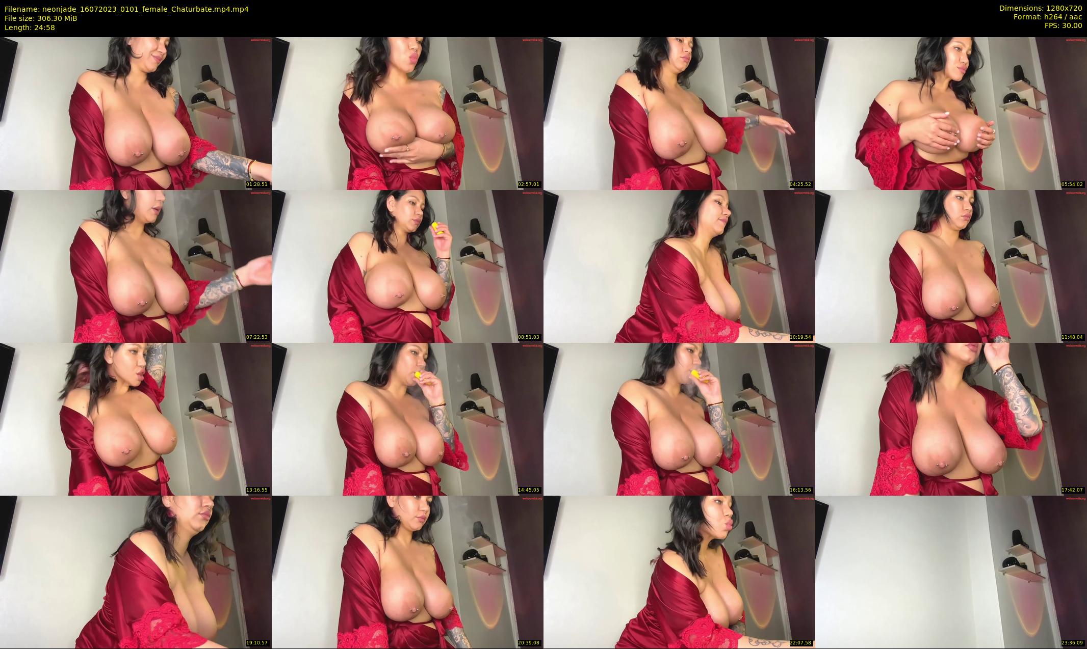 neonjade — 25 minute Chaturbate female cam show recording, 720p, Jul 16, 2023