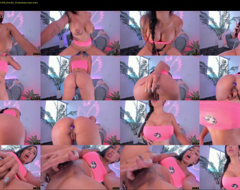 realalinacruz — 24 minute Chaturbate female cam show recording, 720p, Jul 15, 2023