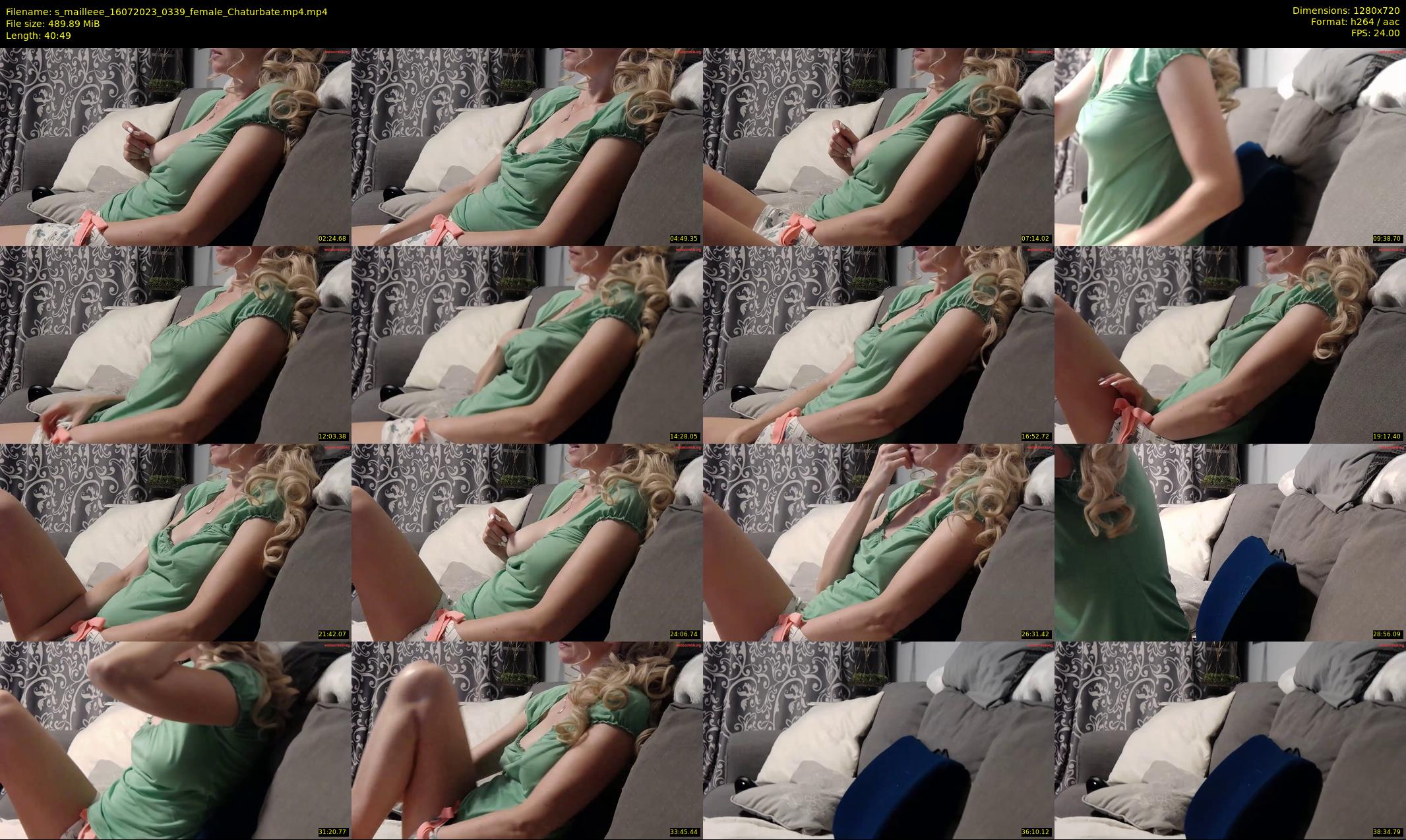s_mailleee — 41 minute Chaturbate female cam show recording, 720p, Jul 16, 2023