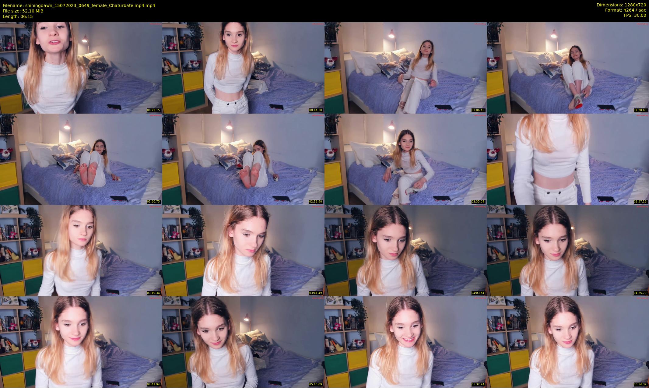 shiningdawn — 7 minute Chaturbate female cam show recording, 720p, Jul 15, 2023
