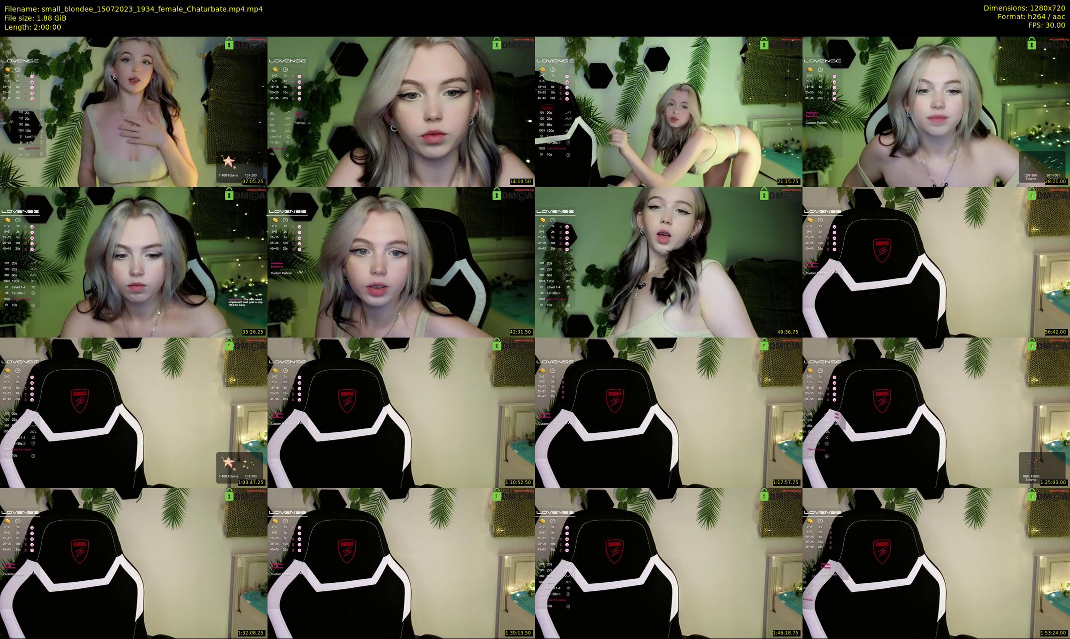 small_blondee — 120 minute Chaturbate female cam show recording, 720p, Jul 15, 2023