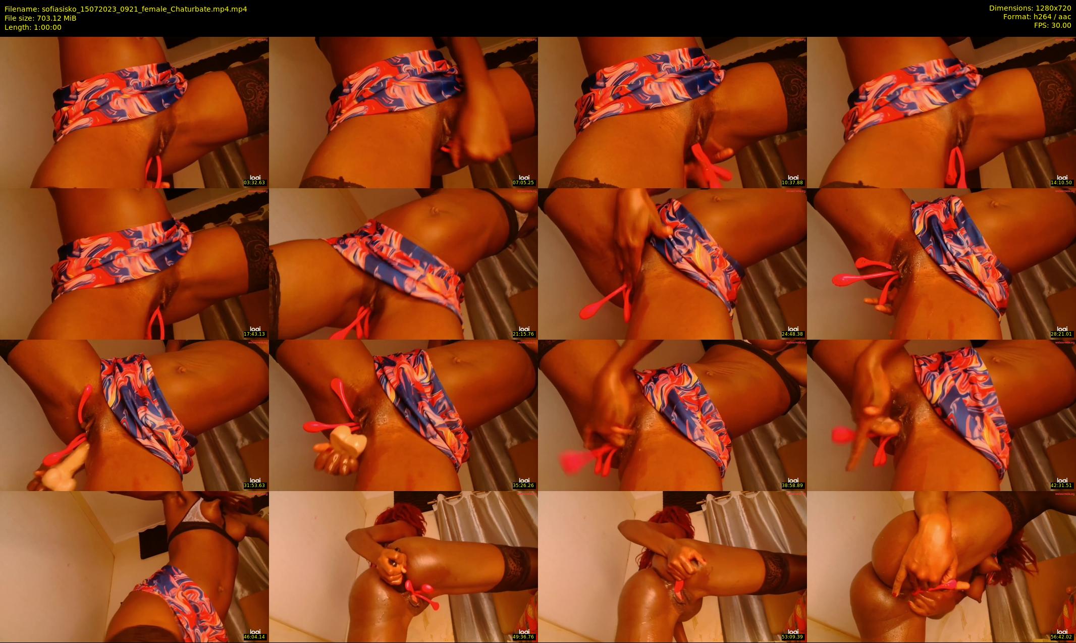 sofiasisko — 60 minute Chaturbate female cam show recording, 720p, Jul 15, 2023