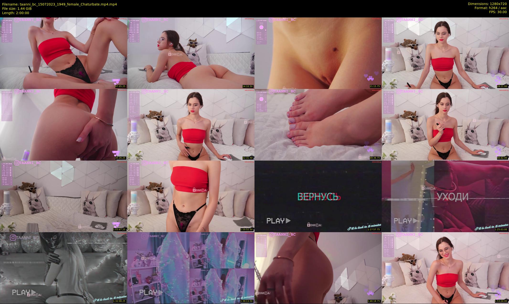 taanni_bc — 120 minute Chaturbate female cam show recording, 720p, Jul 15, 2023