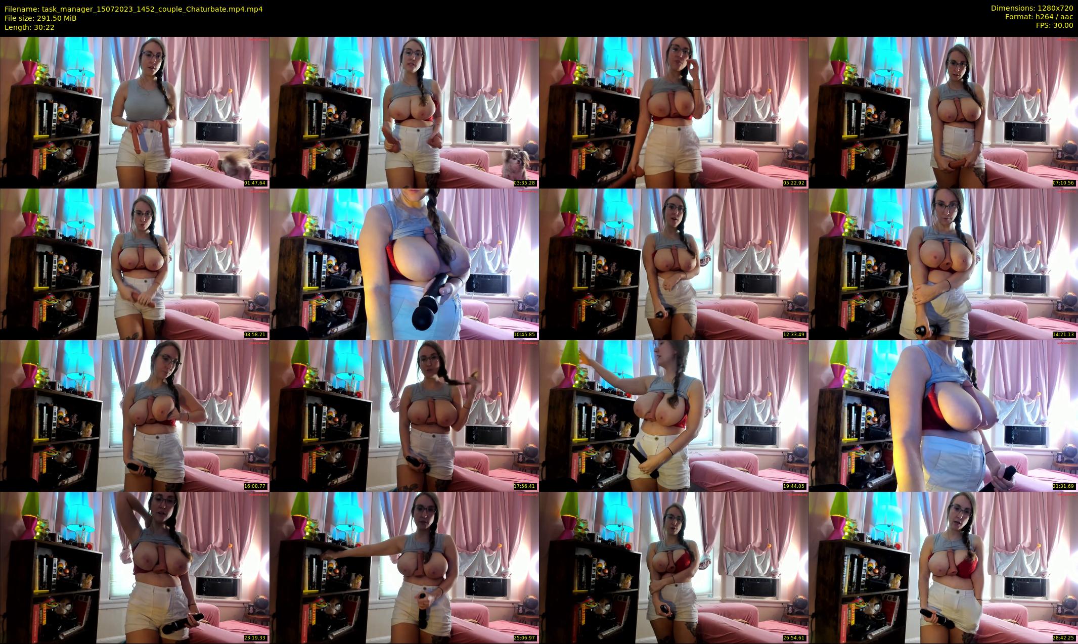 task_manager — 31 minute Chaturbate couple cam show recording, 720p, Jul 15, 2023