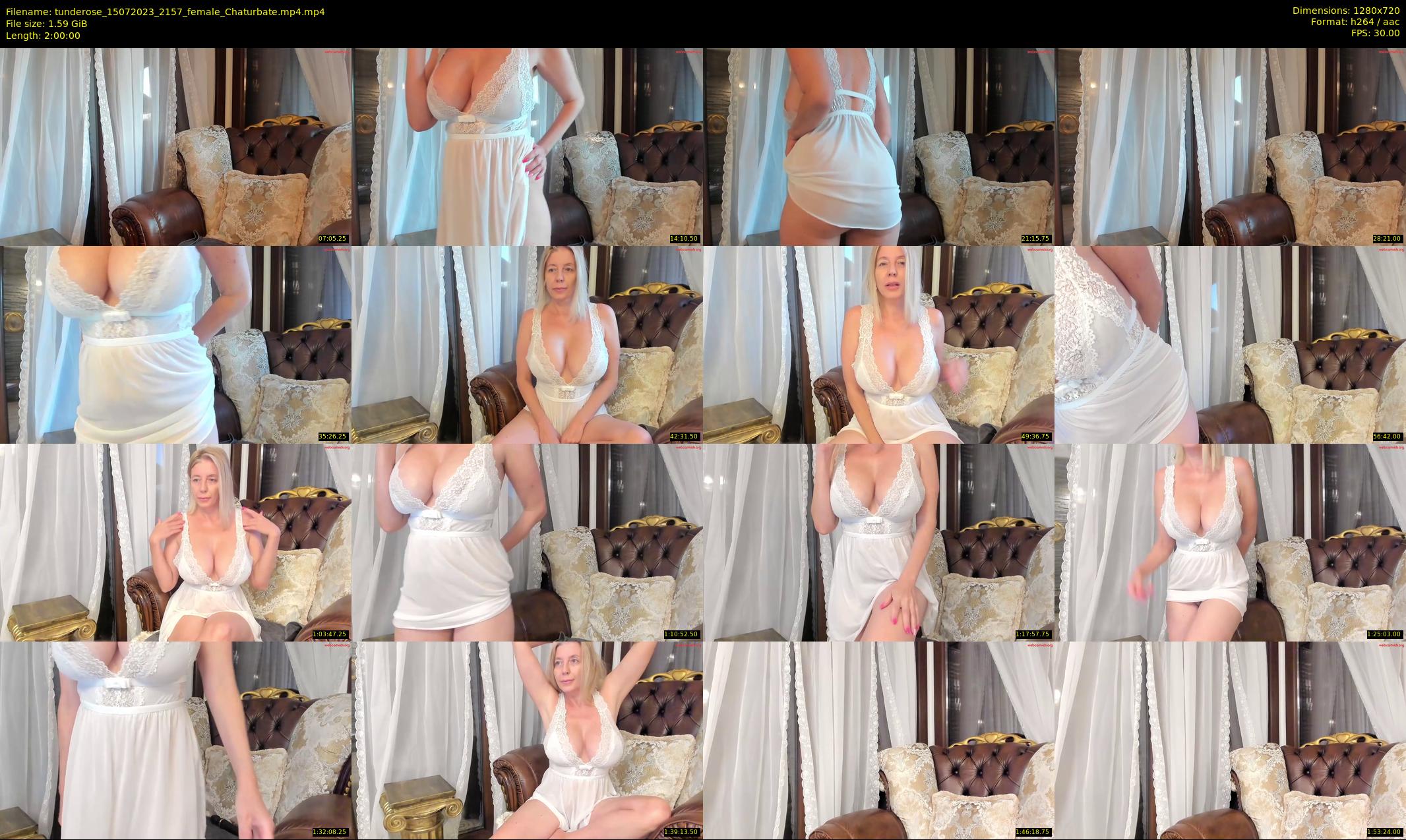 tunderose — 120 minute Chaturbate female cam show recording, 720p, Jul 15, 2023
