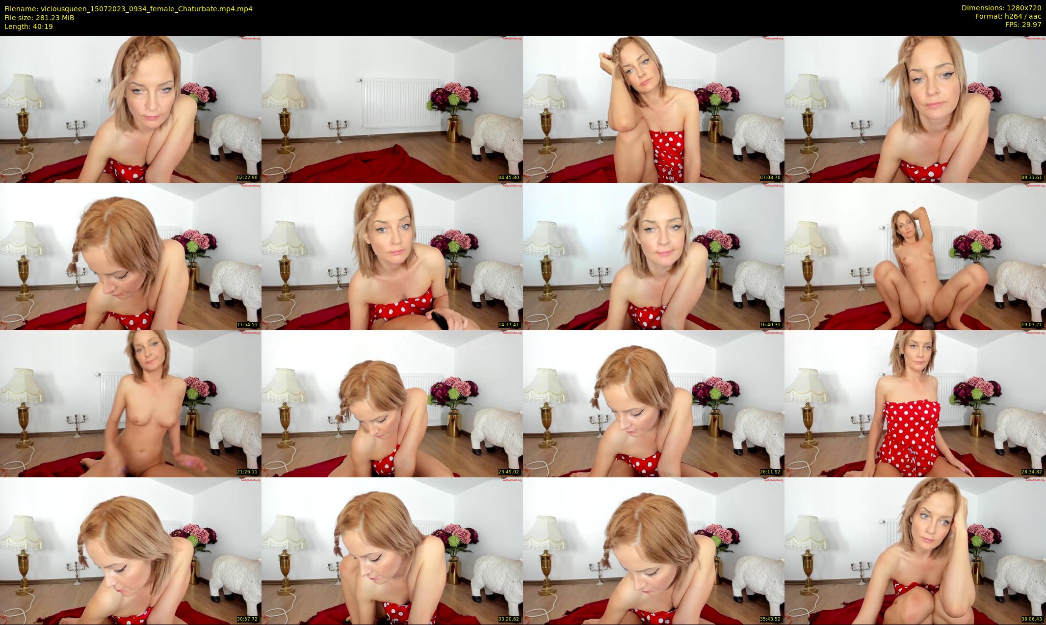 viciousqueen — 41 minute Chaturbate female cam show recording, 720p, Jul 15, 2023