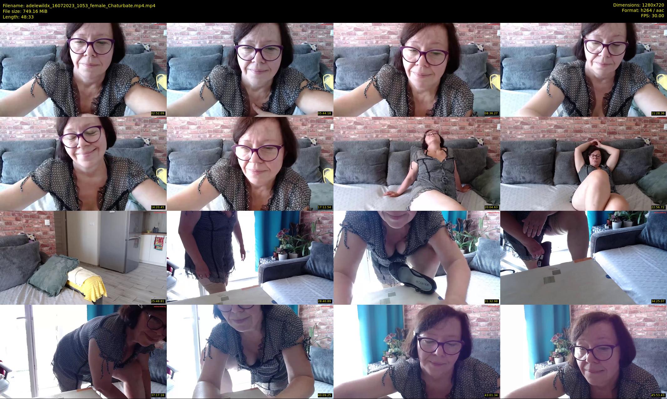 adelewildx — 49 minute Chaturbate female cam show recording, 720p, Jul 16, 2023