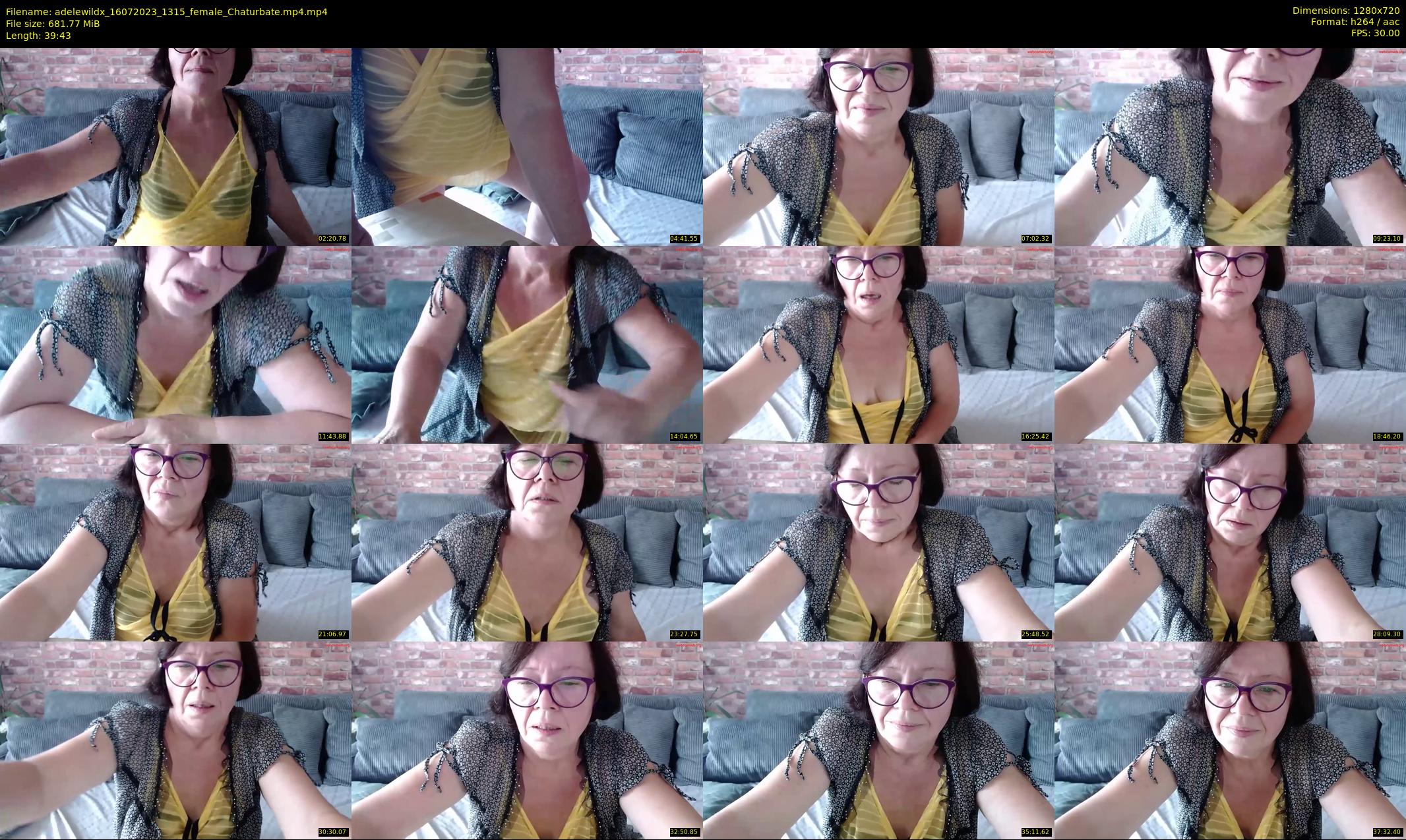 adelewildx — 40 minute Chaturbate female cam show recording, 720p, Jul 16, 2023