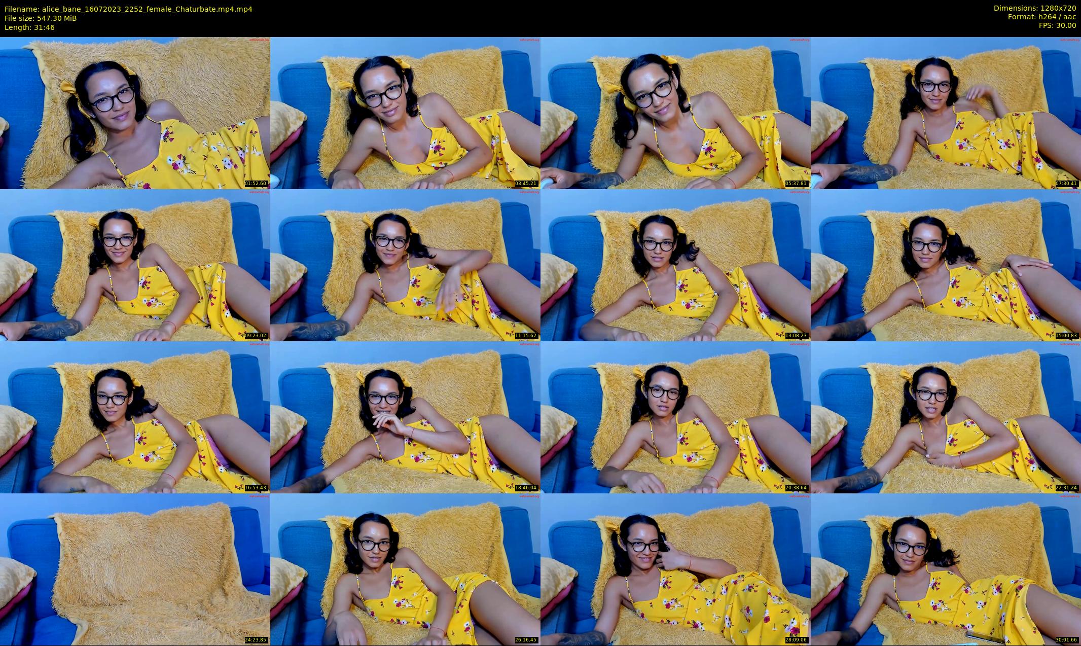alice_bane — 32 minute Chaturbate female cam show recording, 720p, Jul 16, 2023