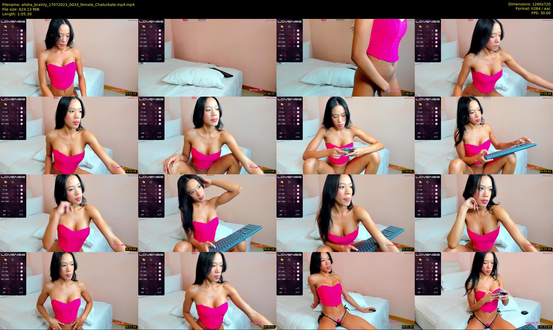 alisha_brainly — 66 minute Chaturbate female cam show recording, 720p, Jul 17, 2023