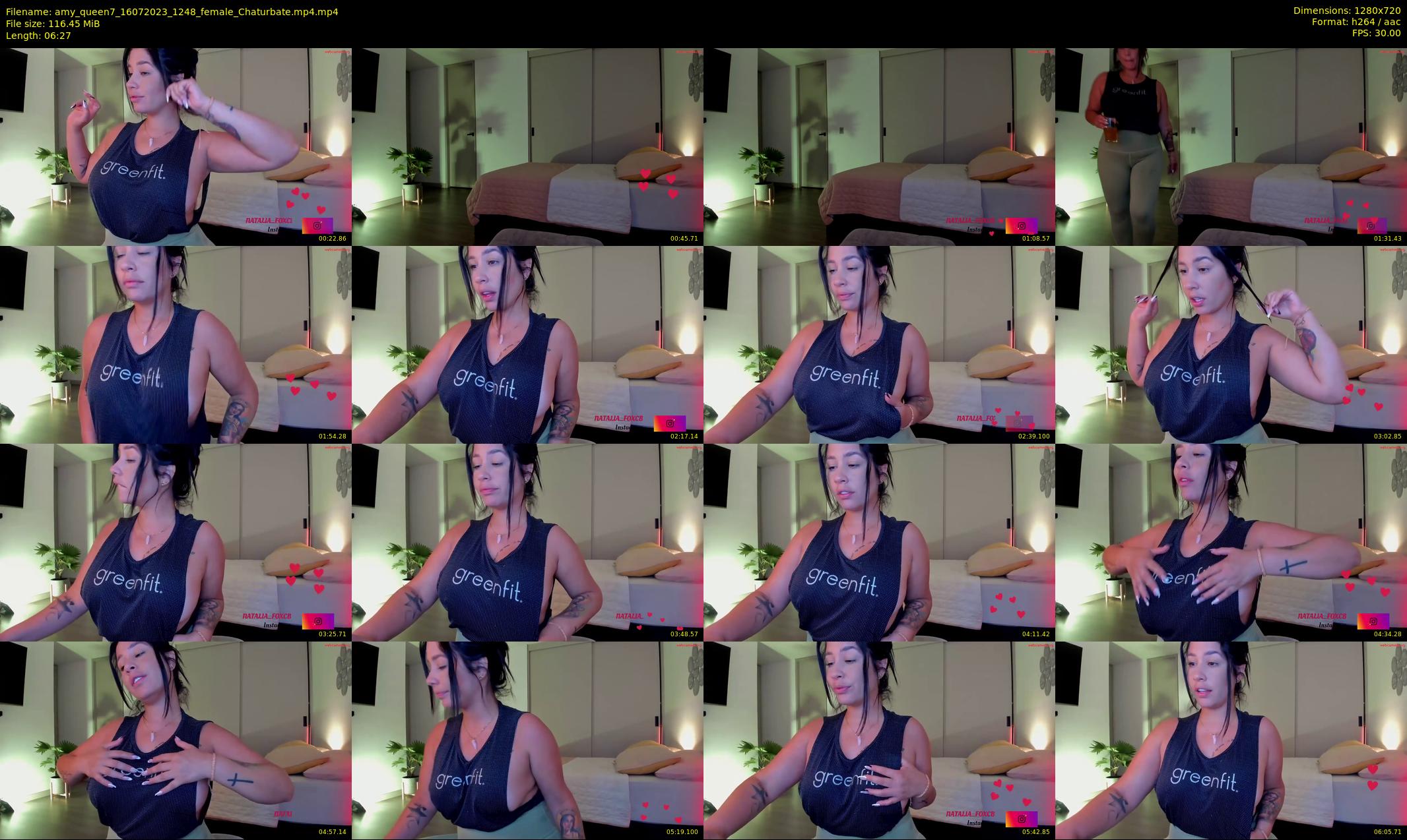 amy_queen7 — 7 minute Chaturbate female cam show recording, 720p, Jul 16, 2023