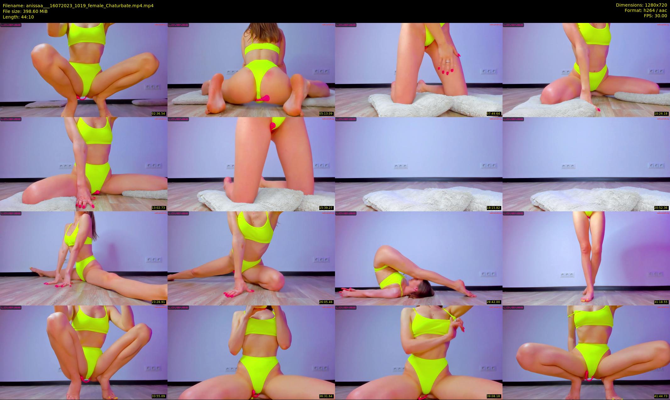 anissaa__ — 45 minute Chaturbate female cam show recording, 720p, Jul 16, 2023