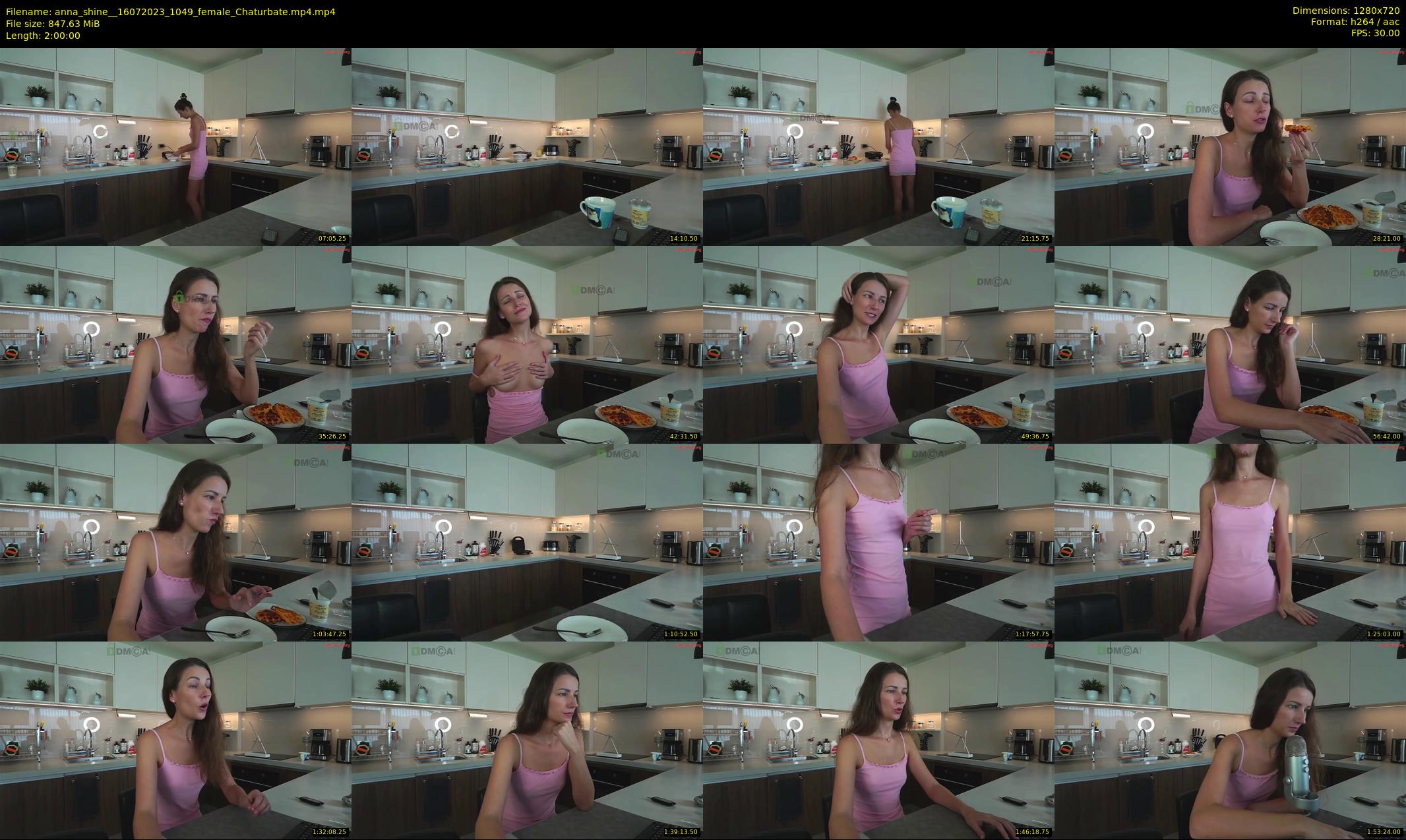 anna_shine_ — 120 minute Chaturbate female cam show recording, 720p, Jul 16, 2023