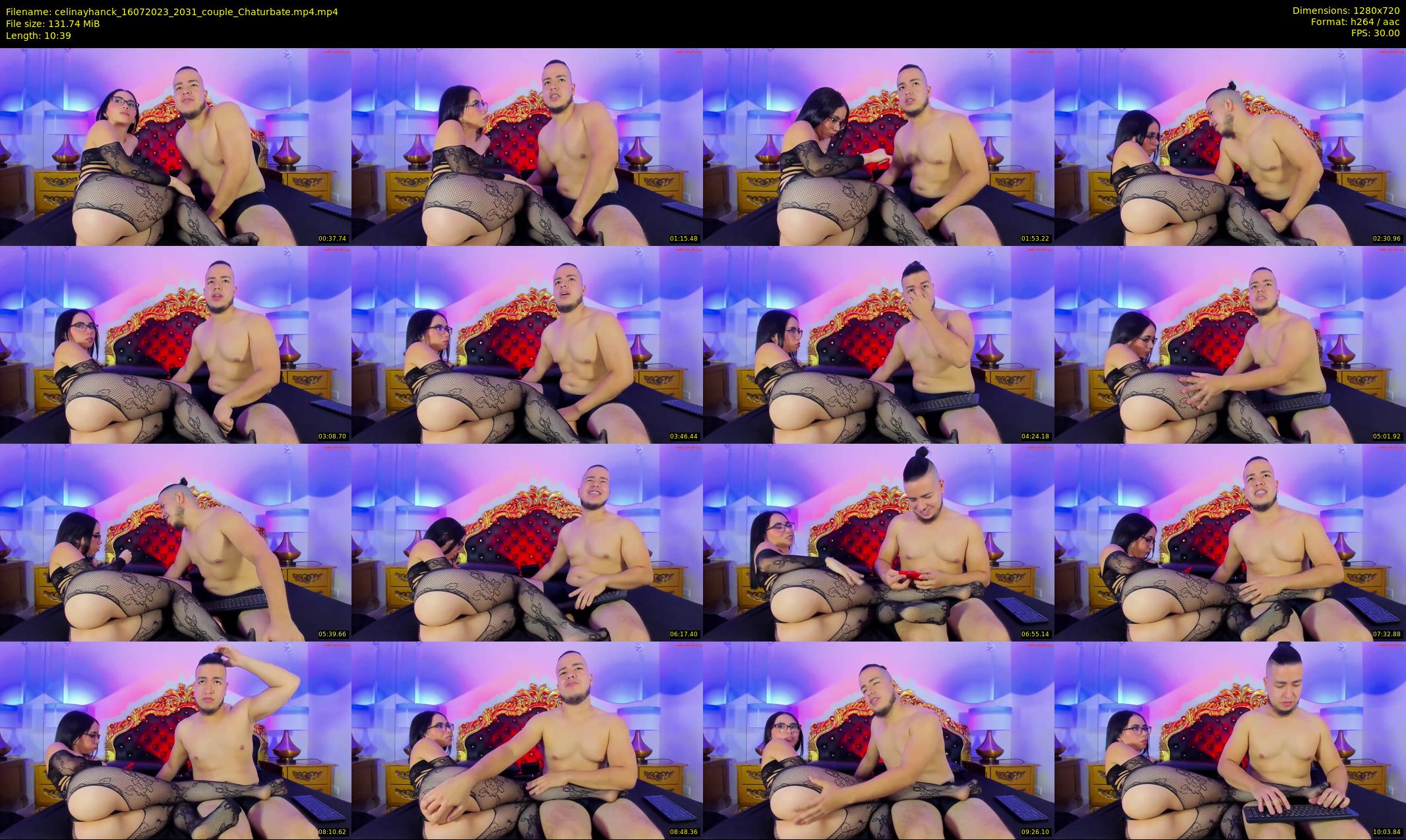 celinayhanck — 11 minute Chaturbate couple cam show recording, 720p, Jul 16, 2023