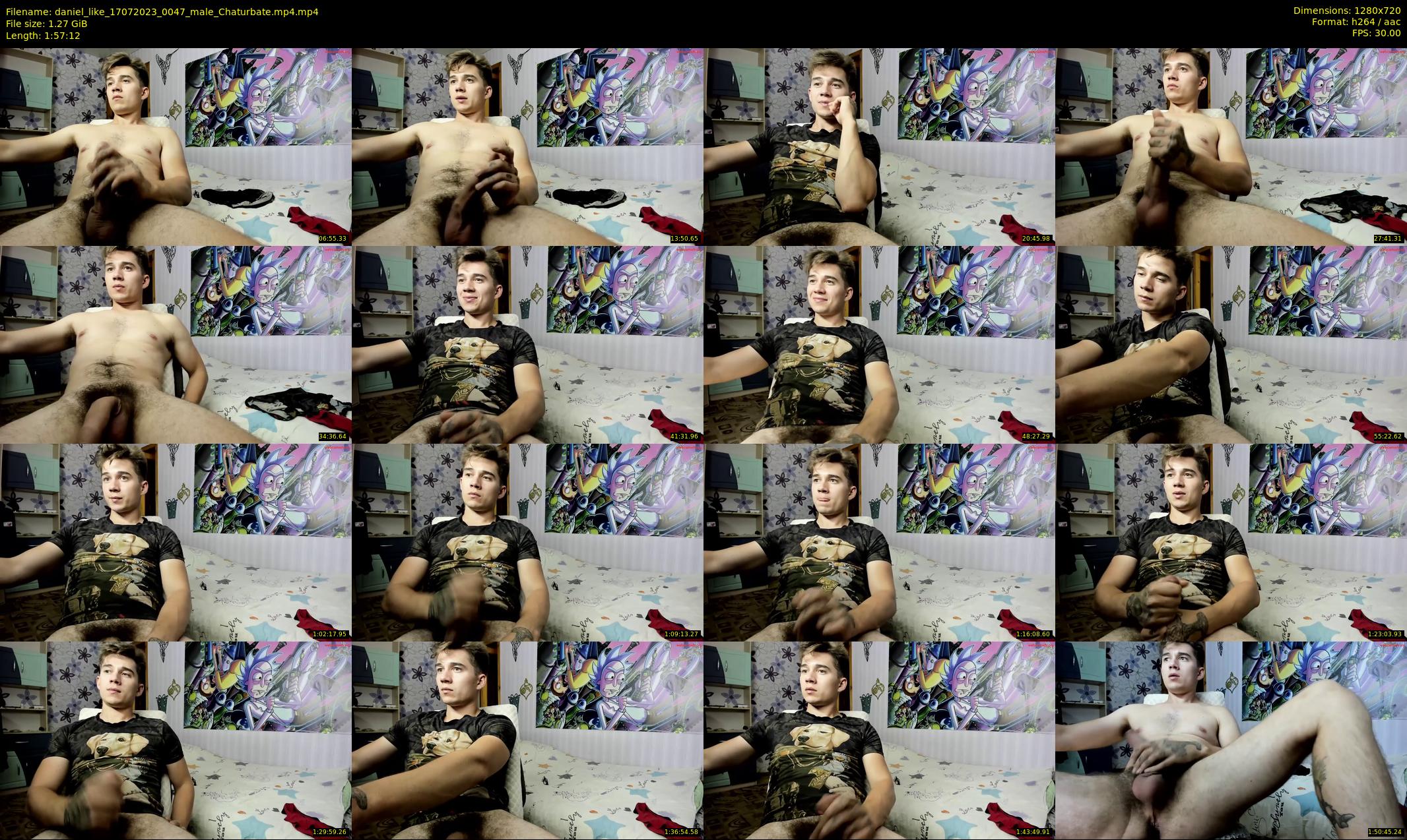 daniel_like — 118 minute Chaturbate male cam show recording, 720p, Jul 17, 2023