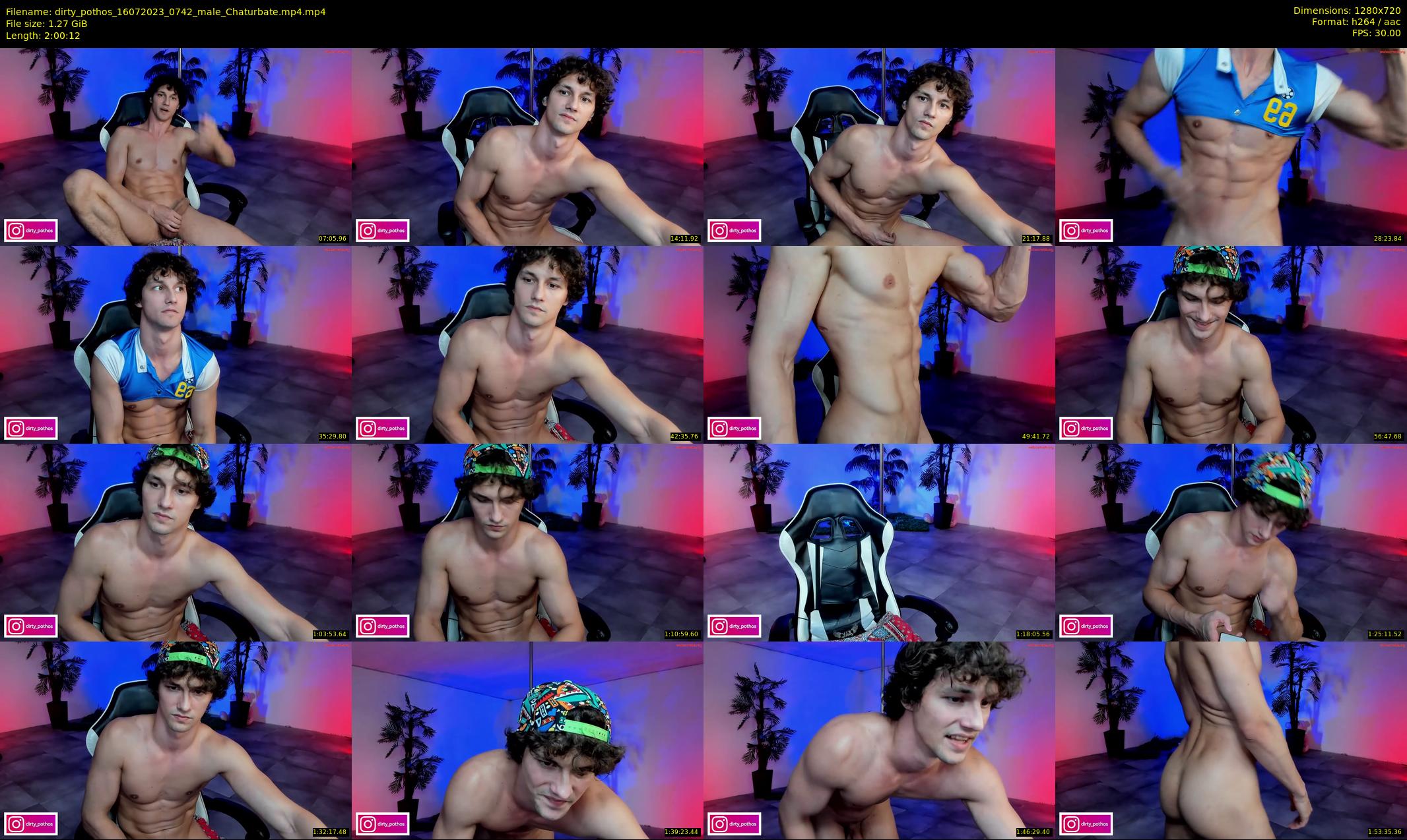 dirty_pothos — 121 minute Chaturbate male cam show recording, 720p, Jul 16, 2023