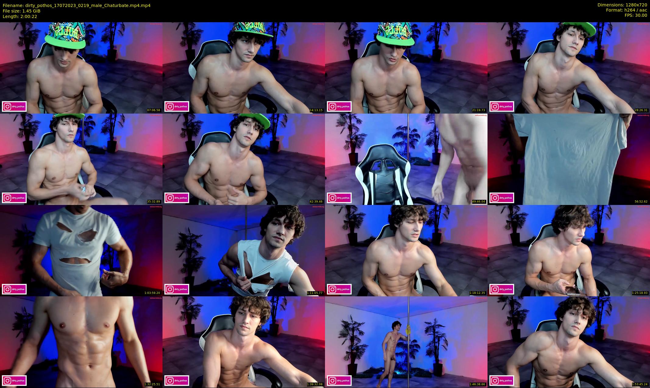 dirty_pothos — 121 minute Chaturbate male cam show recording, 720p, Jul 17, 2023