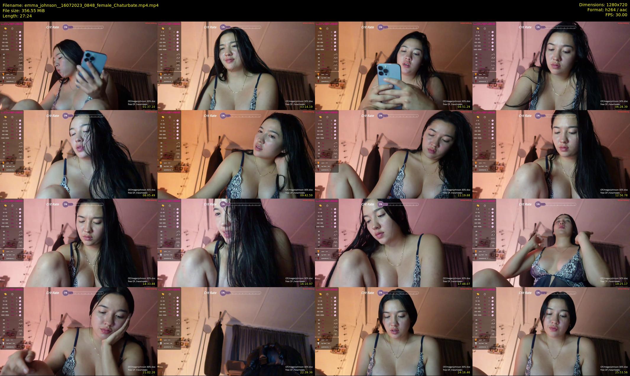 emma_johnson_ — 28 minute Chaturbate female cam show recording, 720p, Jul 16, 2023