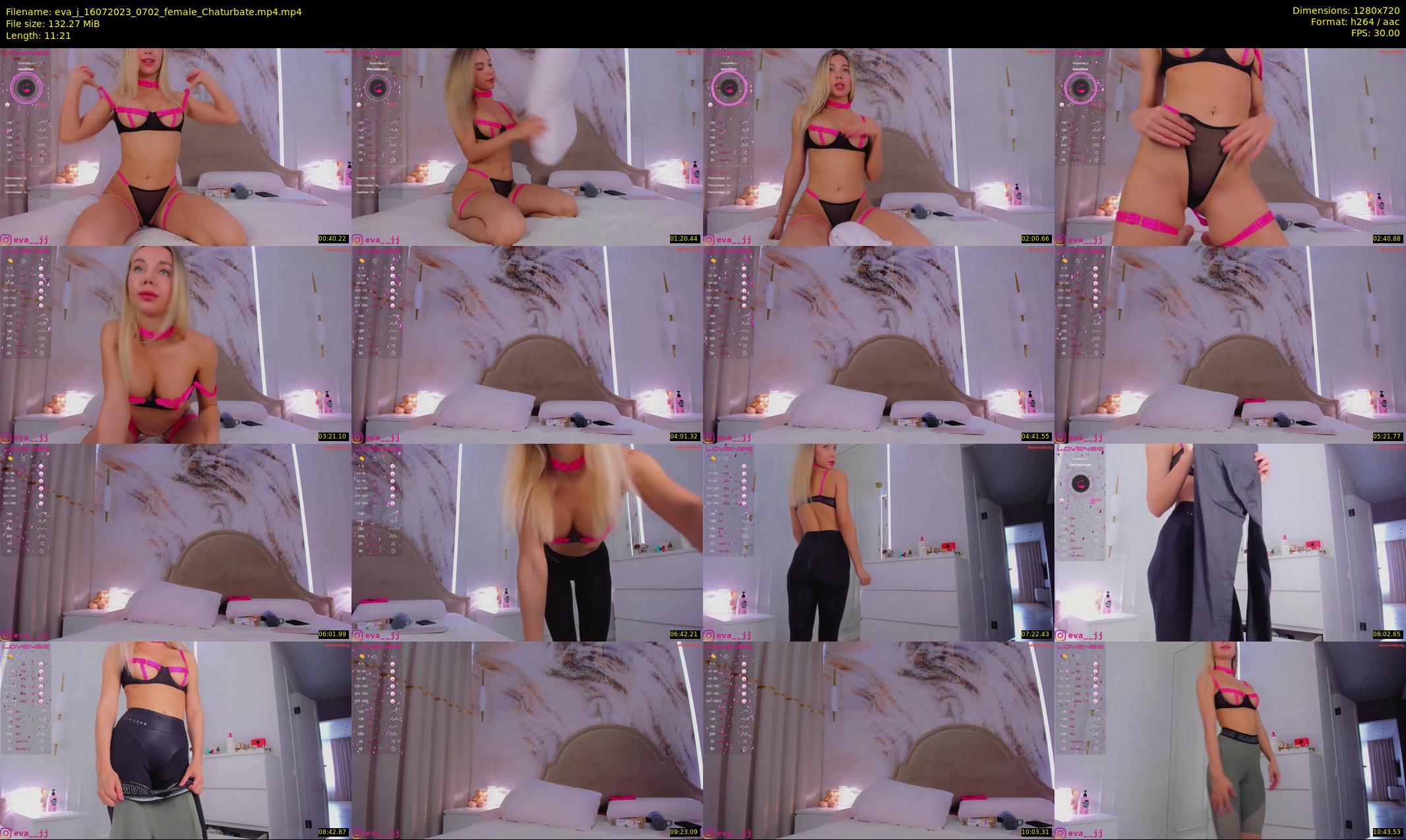 eva_j — 12 minute Chaturbate female cam show recording, 720p, Jul 16, 2023