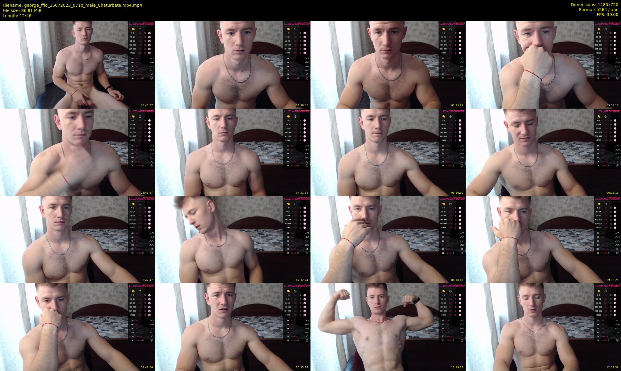 george_fflo — 13 minute Chaturbate male cam show recording, 720p, Jul 16, 2023