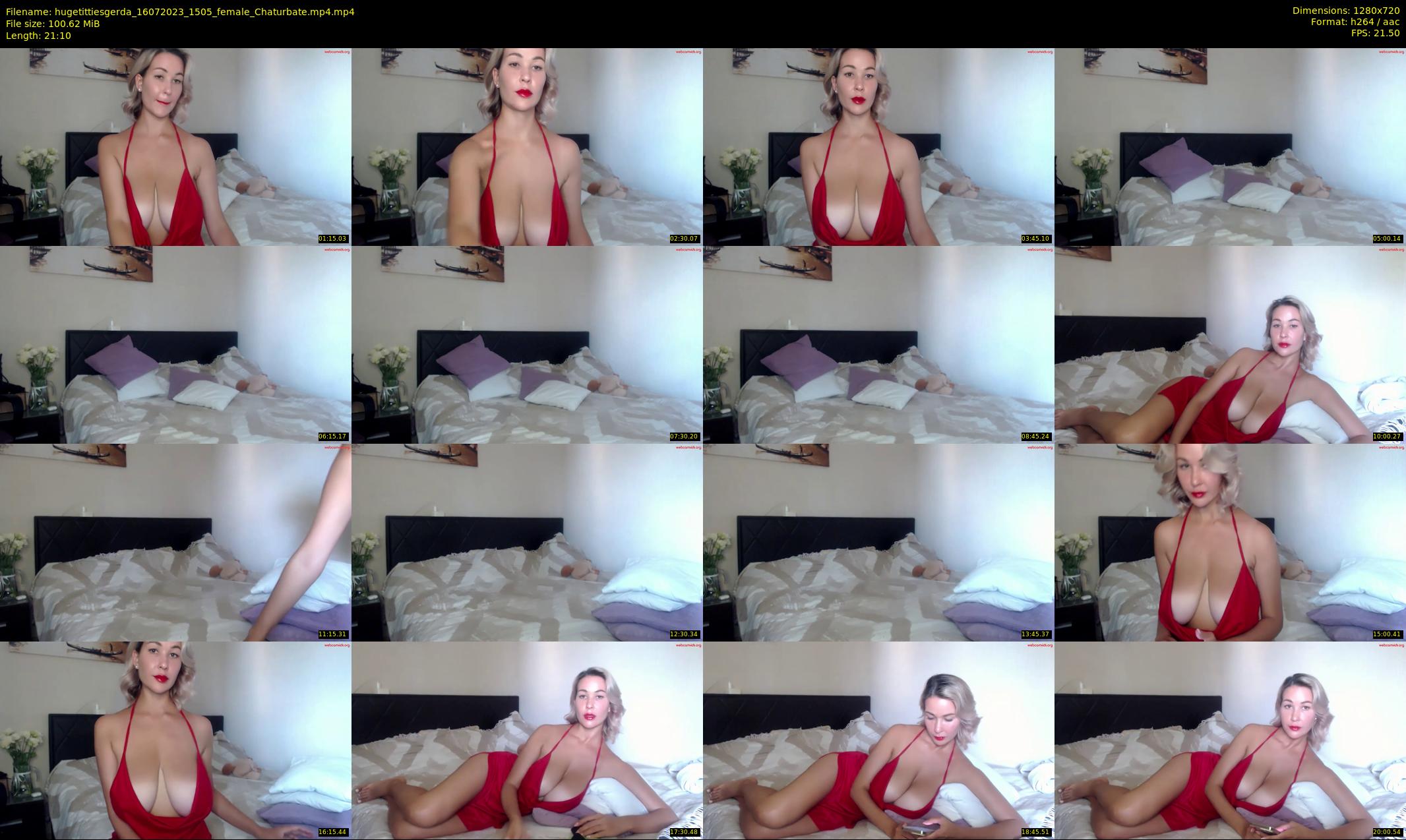 hugetittiesgerda — 22 minute Chaturbate female cam show recording, 720p, Jul 16, 2023