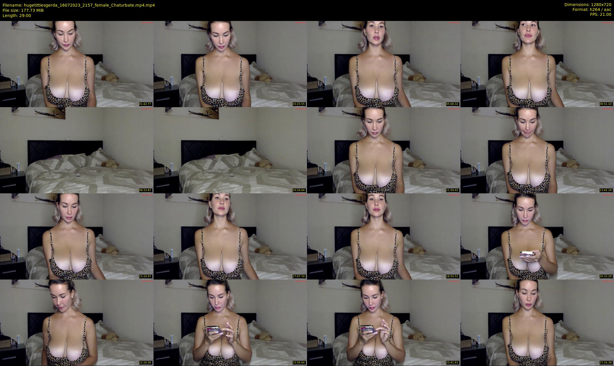 hugetittiesgerda — 29 minute Chaturbate female cam show recording, 720p, Jul 16, 2023
