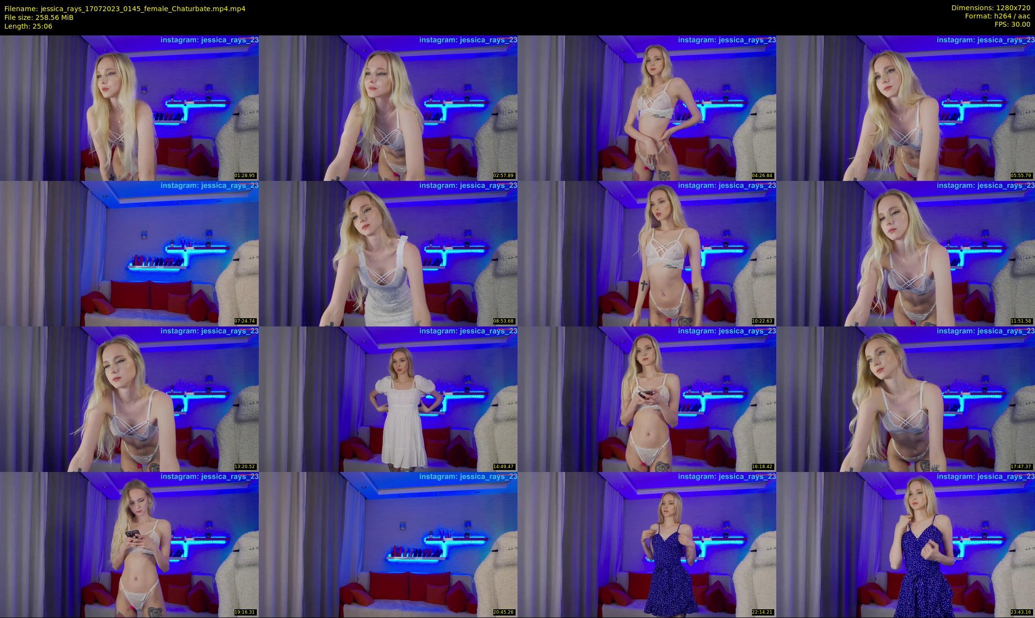 jessica_rays — 26 minute Chaturbate couple cam show recording, 720p, Jul 17, 2023